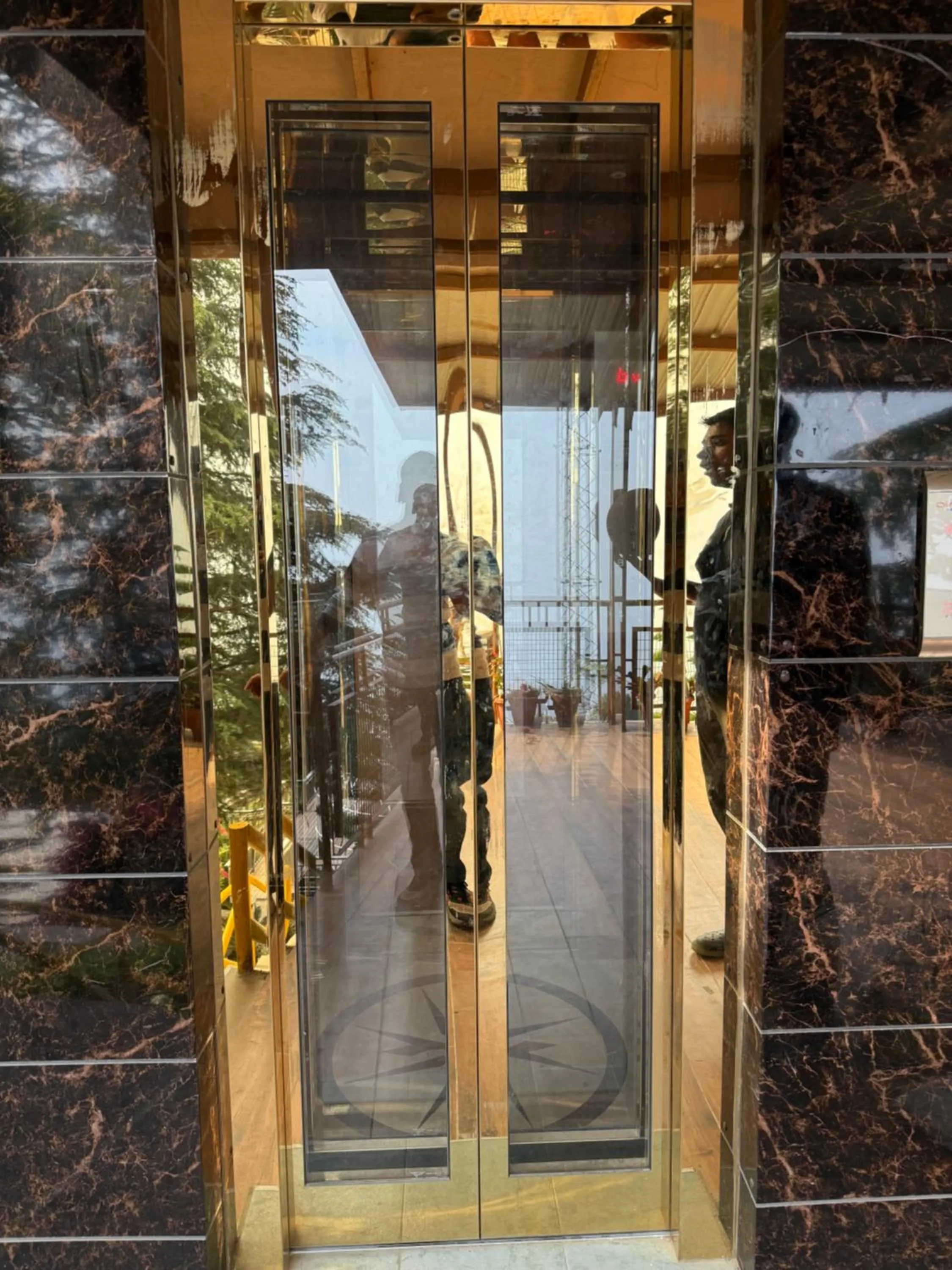 elevator in ECKO Kasang Regency Hill Resort