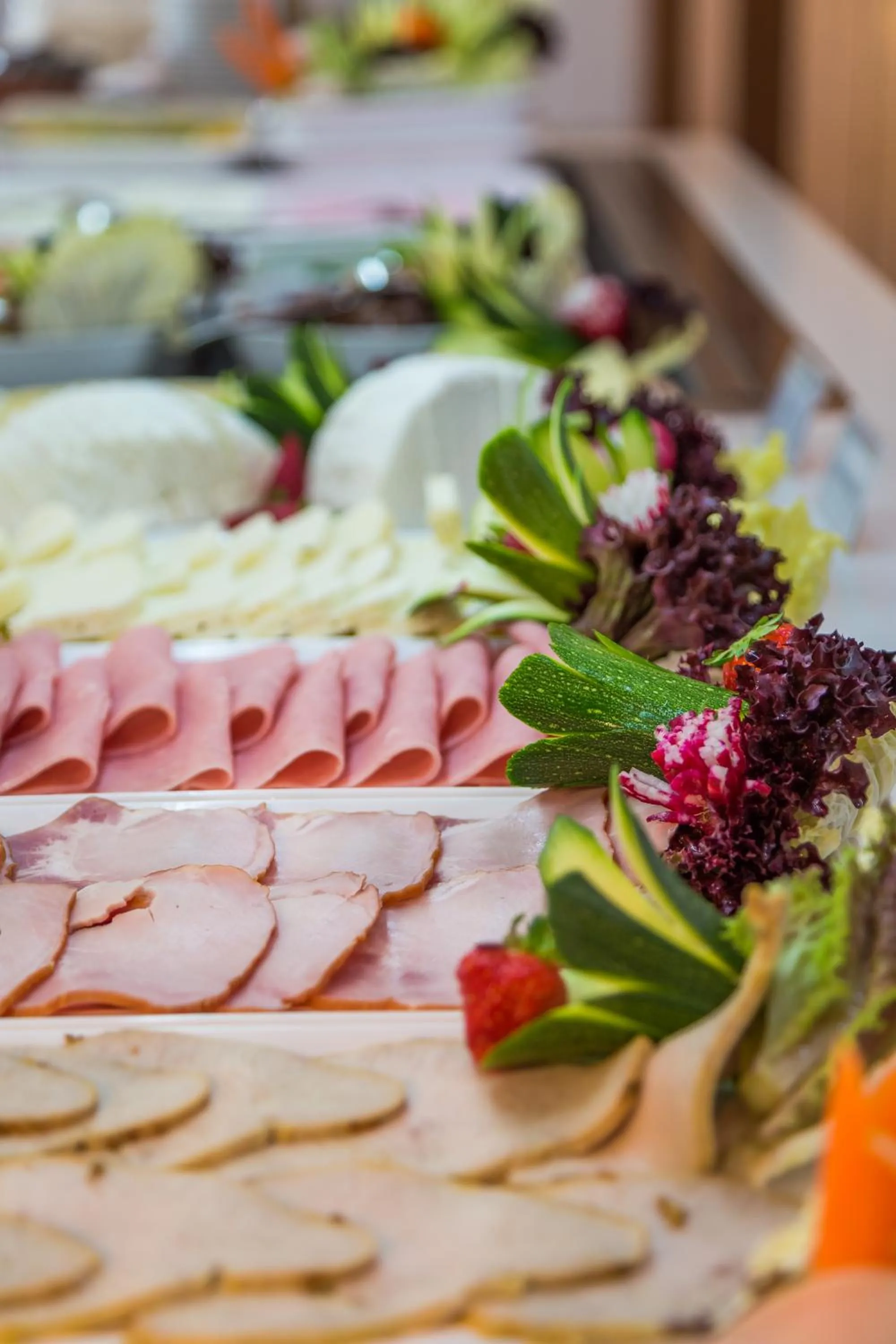 Buffet breakfast in Sun Hall Hotel