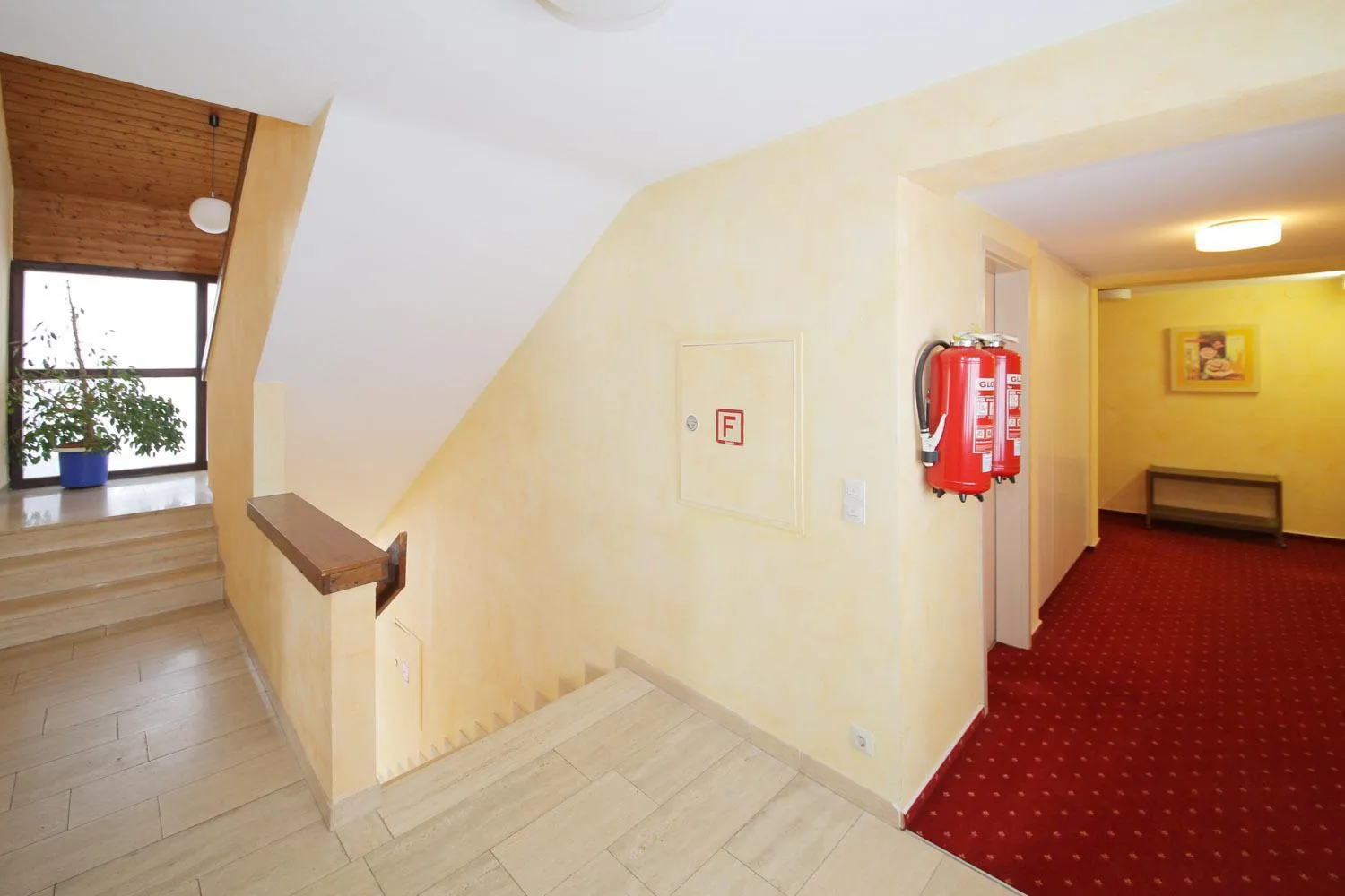 Lobby or reception in Hotel Platzhirsch