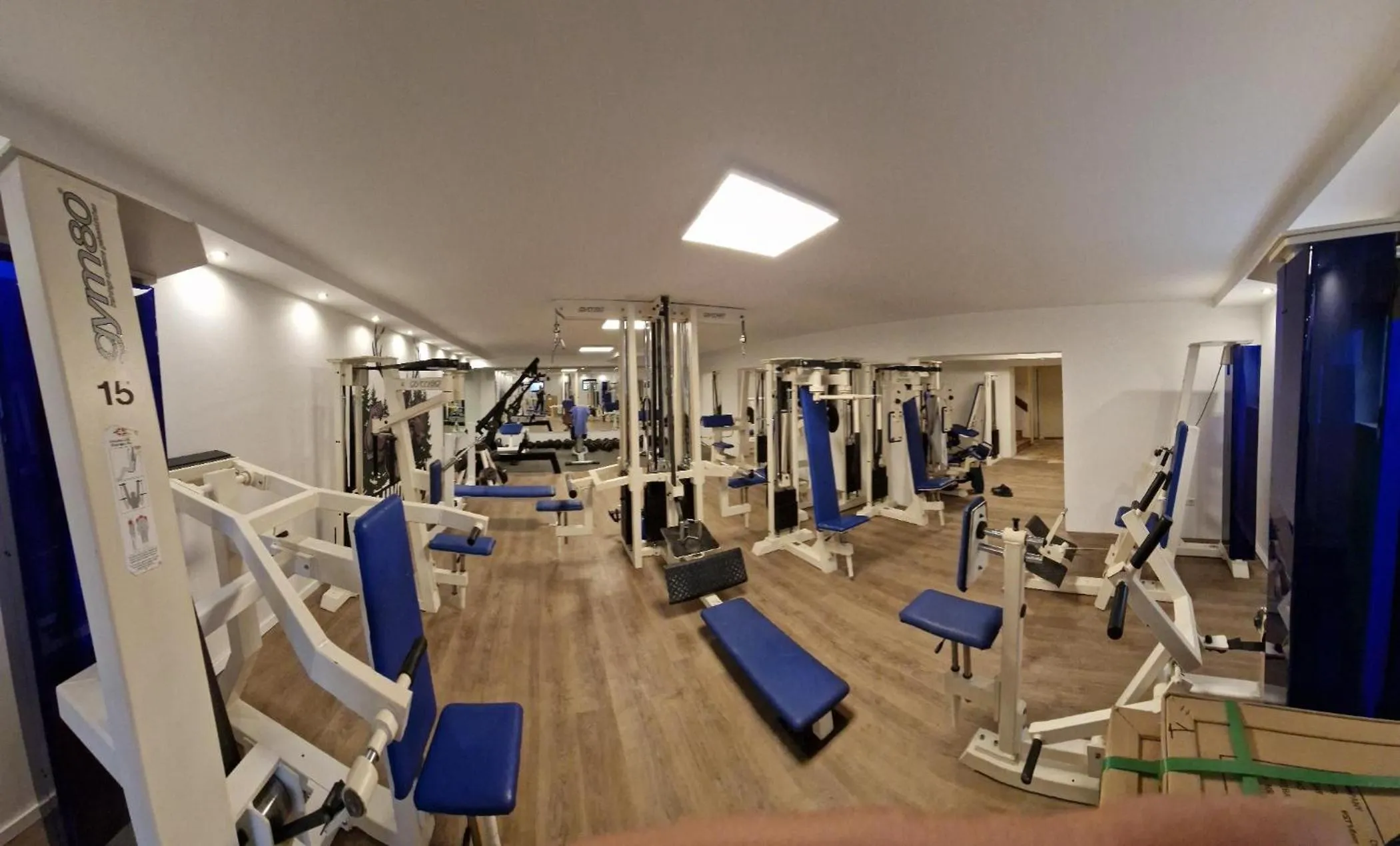Fitness centre/facilities in Hotel Platzhirsch