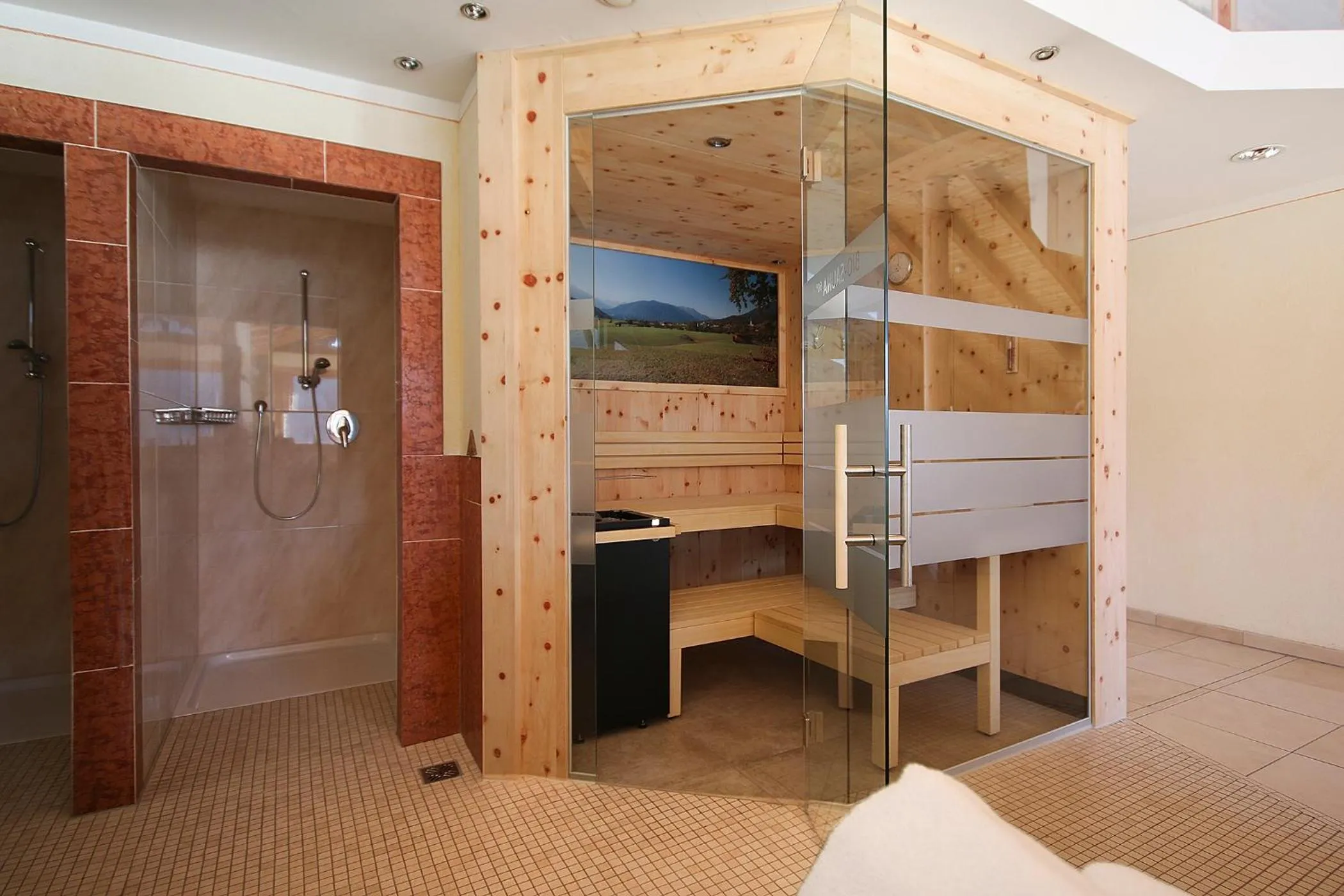 Sauna, Bed in Hotel Gasthof Neuner