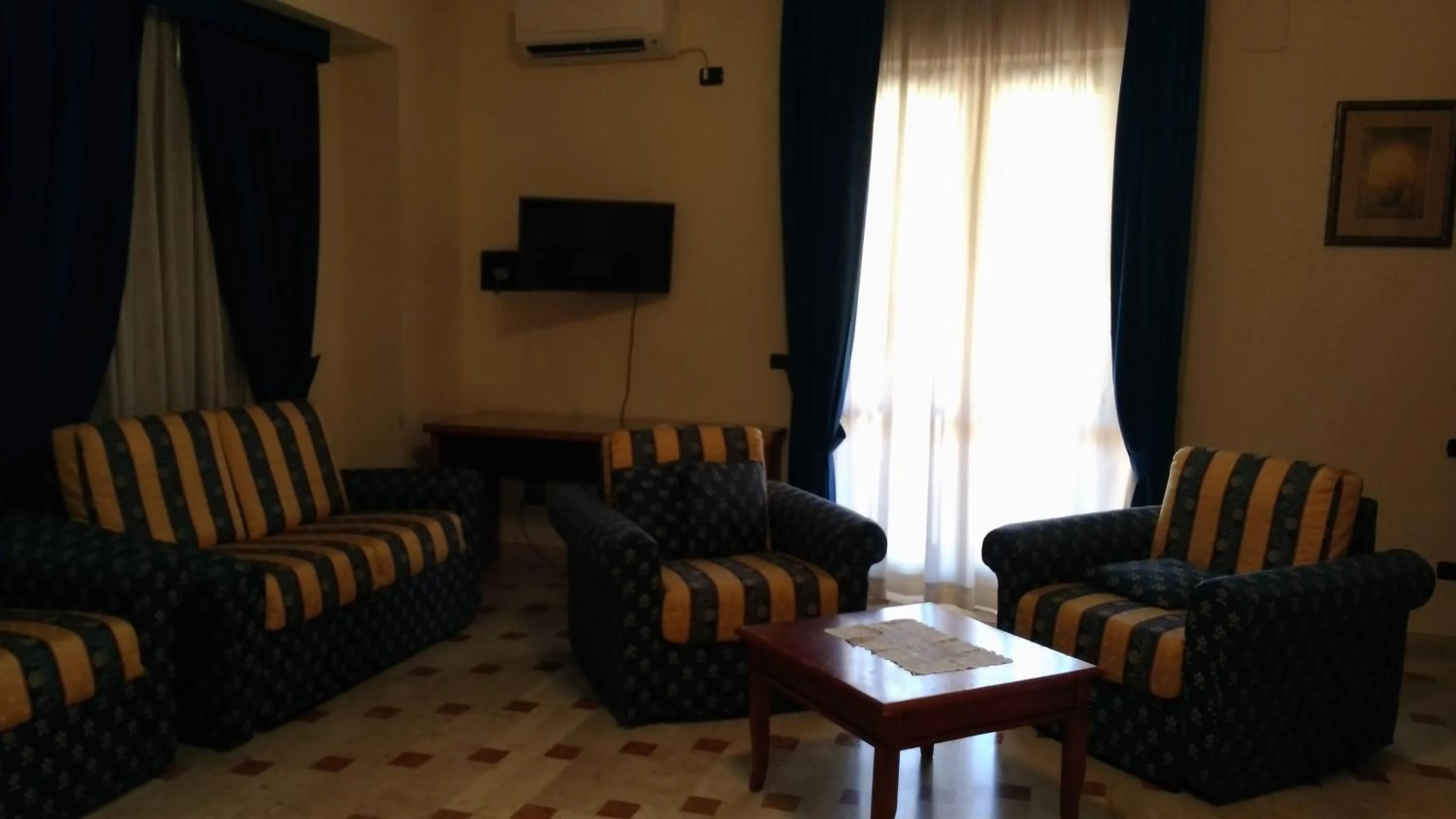 Living room in Hotel La Falconara