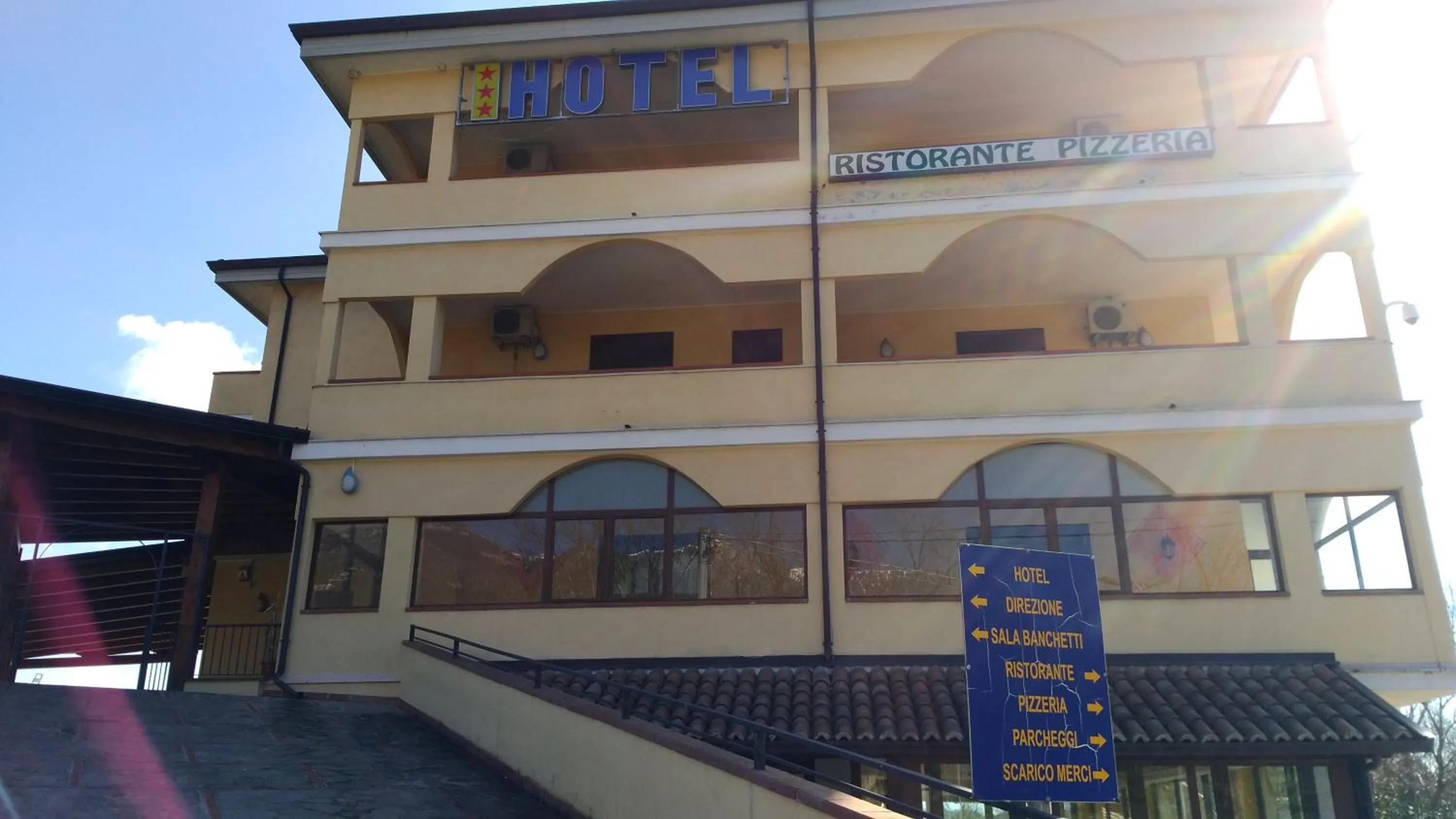 Property building in Hotel La Falconara