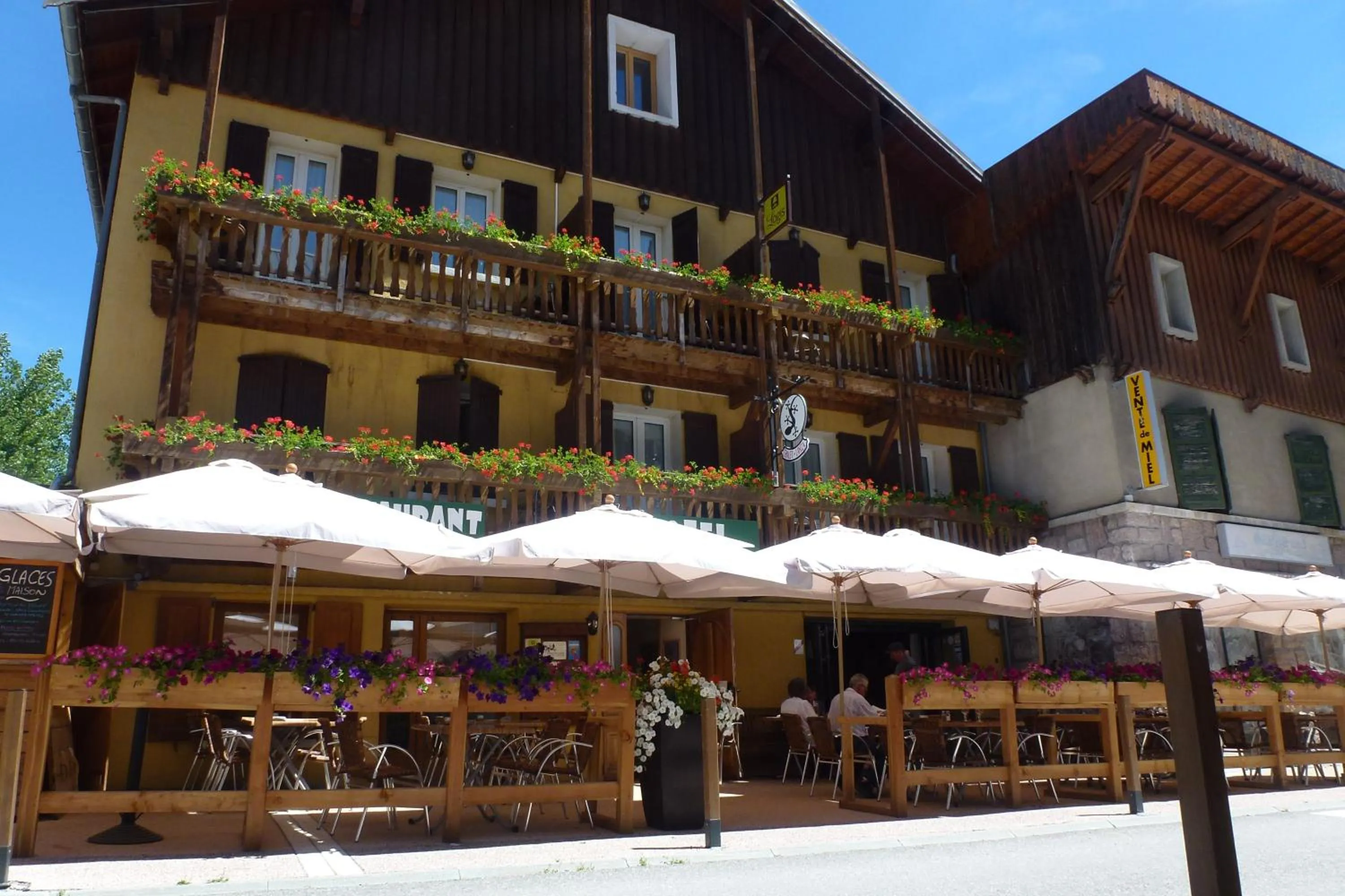 Balcony/Terrace in Chalet de Lanza