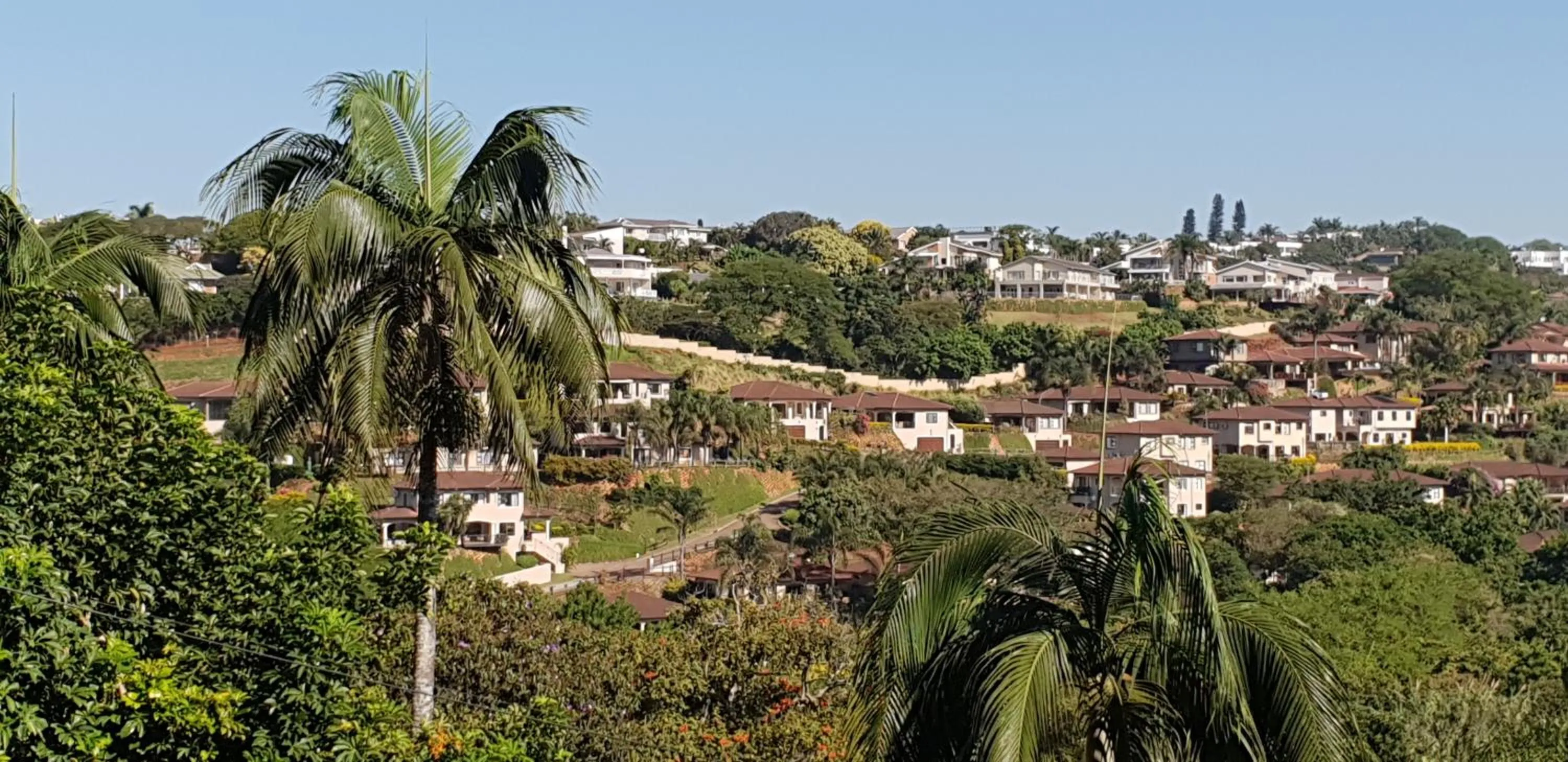 Garden view in Umhlanga Lodge