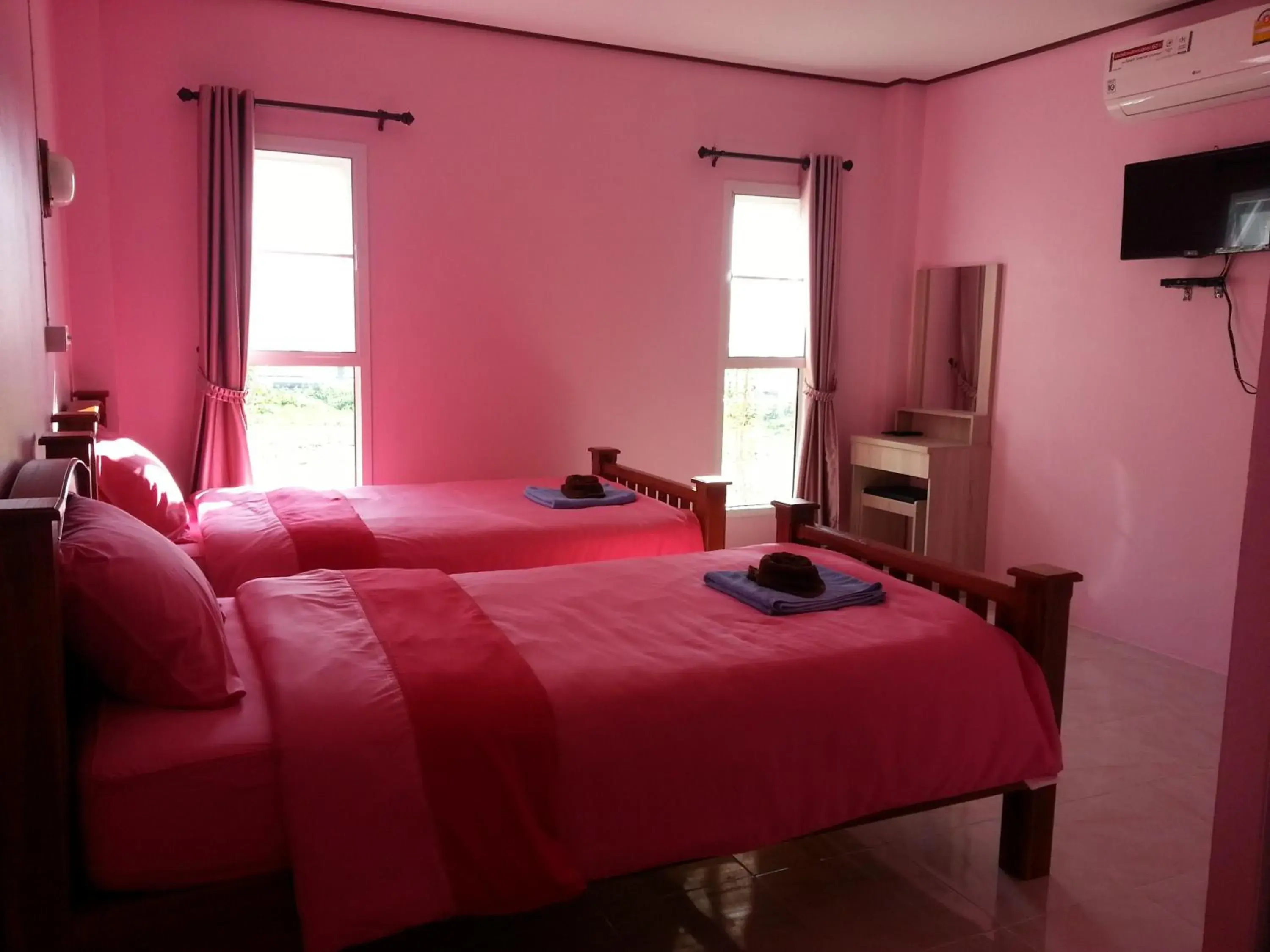 Bedroom, Bed in Queue&Bright Resort Bedroom, Bed in Queue&Bright Resort