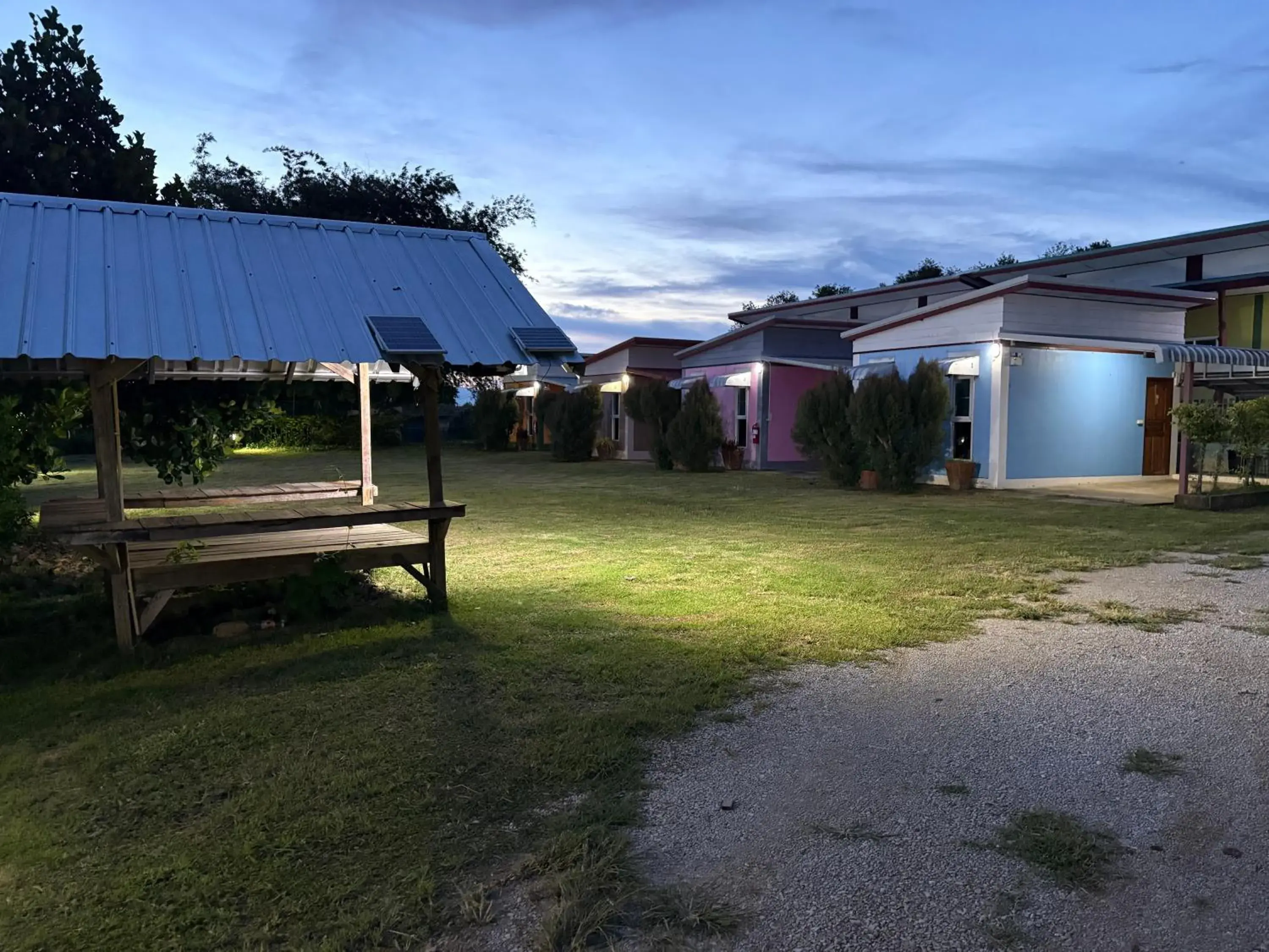 Garden view in Queue&Bright Resort Garden view in Queue&Bright Resort