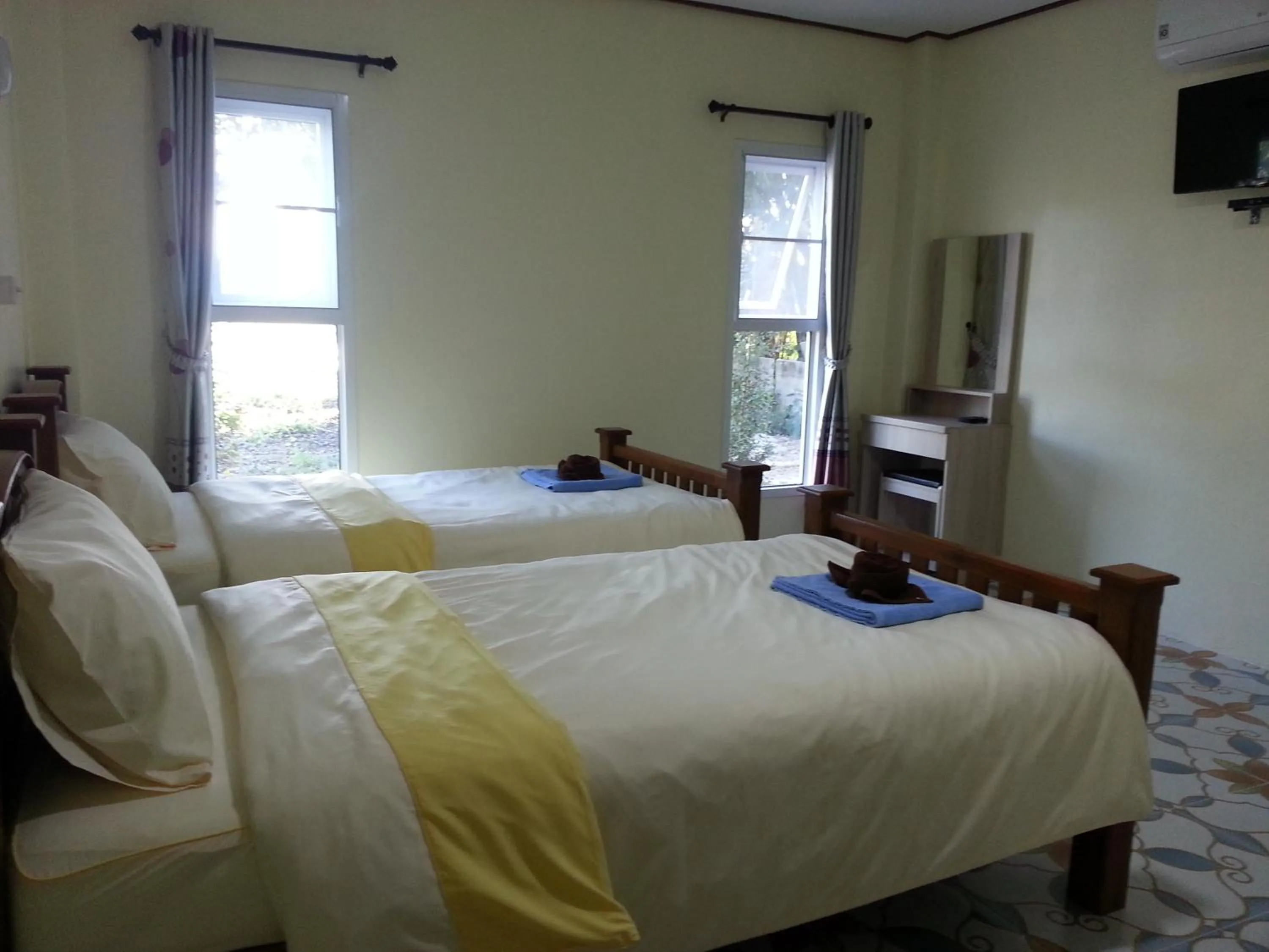 Bedroom, Bed in Queue&Bright Resort