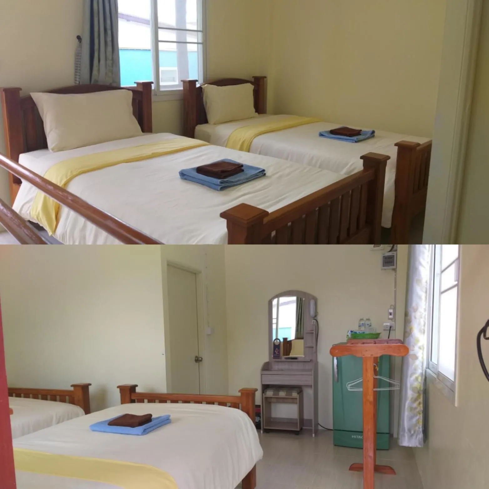 Photo of the whole room, Bed in Queue&Bright Resort