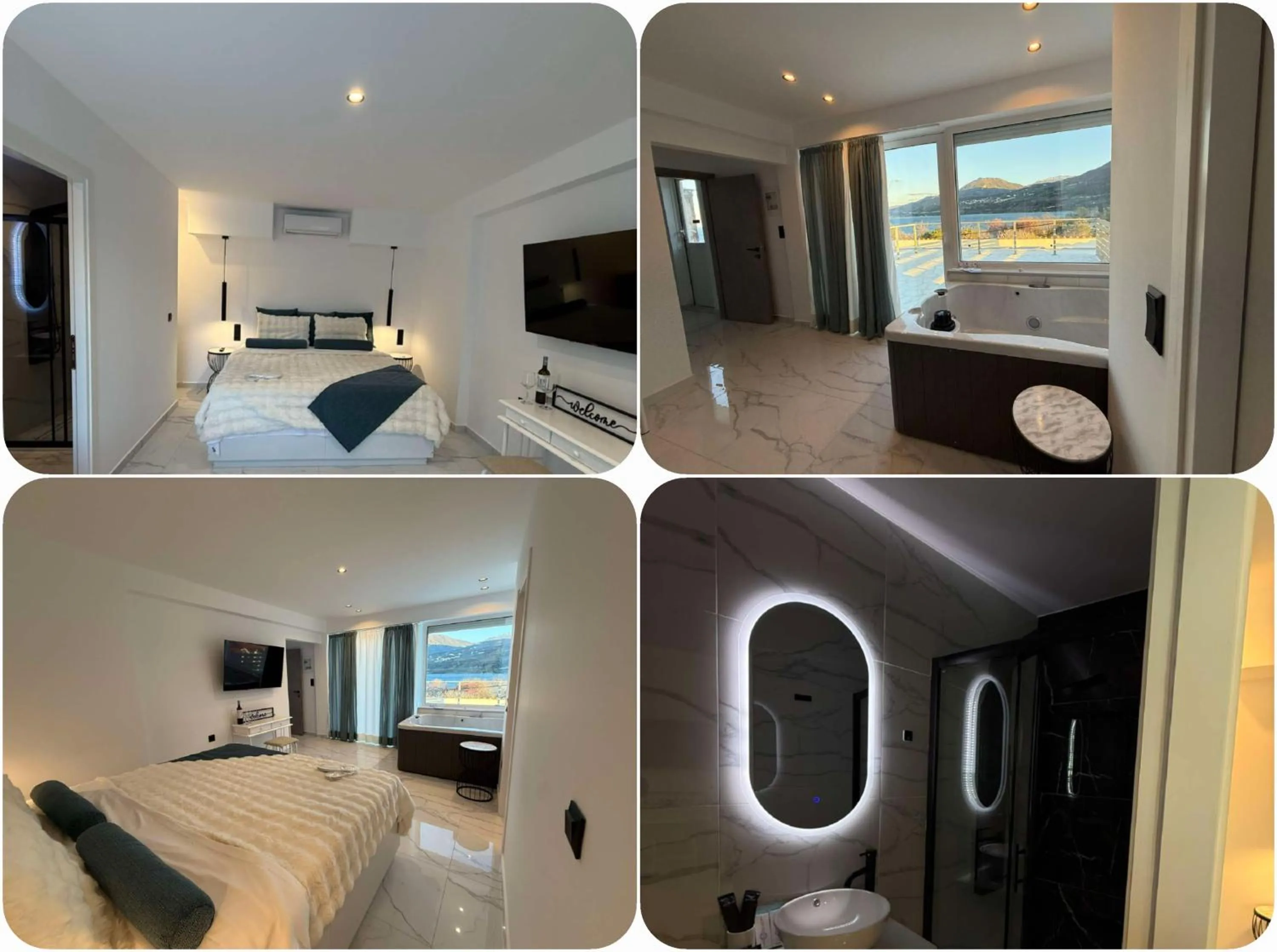 Bed in Panorama Hotel - Restaurant