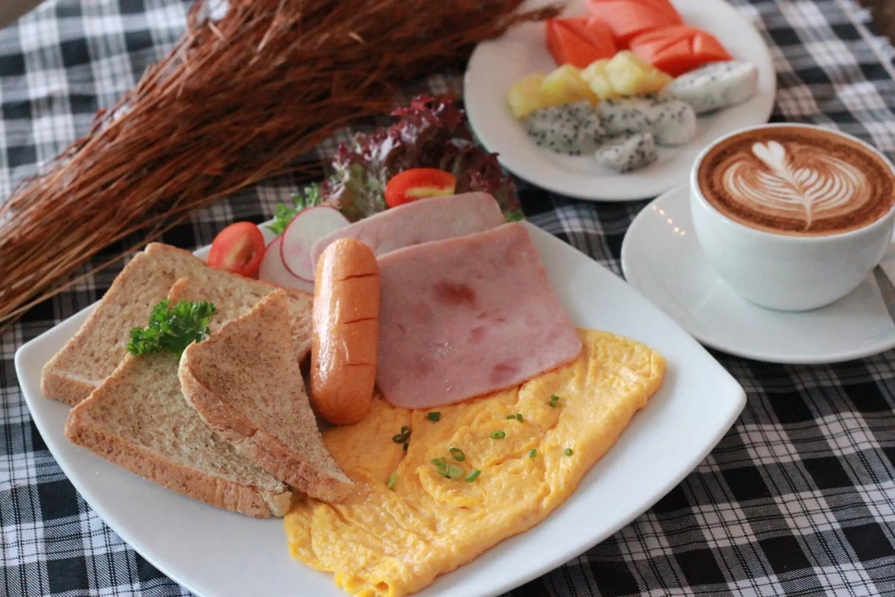 American breakfast in UD Capital Hotel American breakfast in UD Capital Hotel