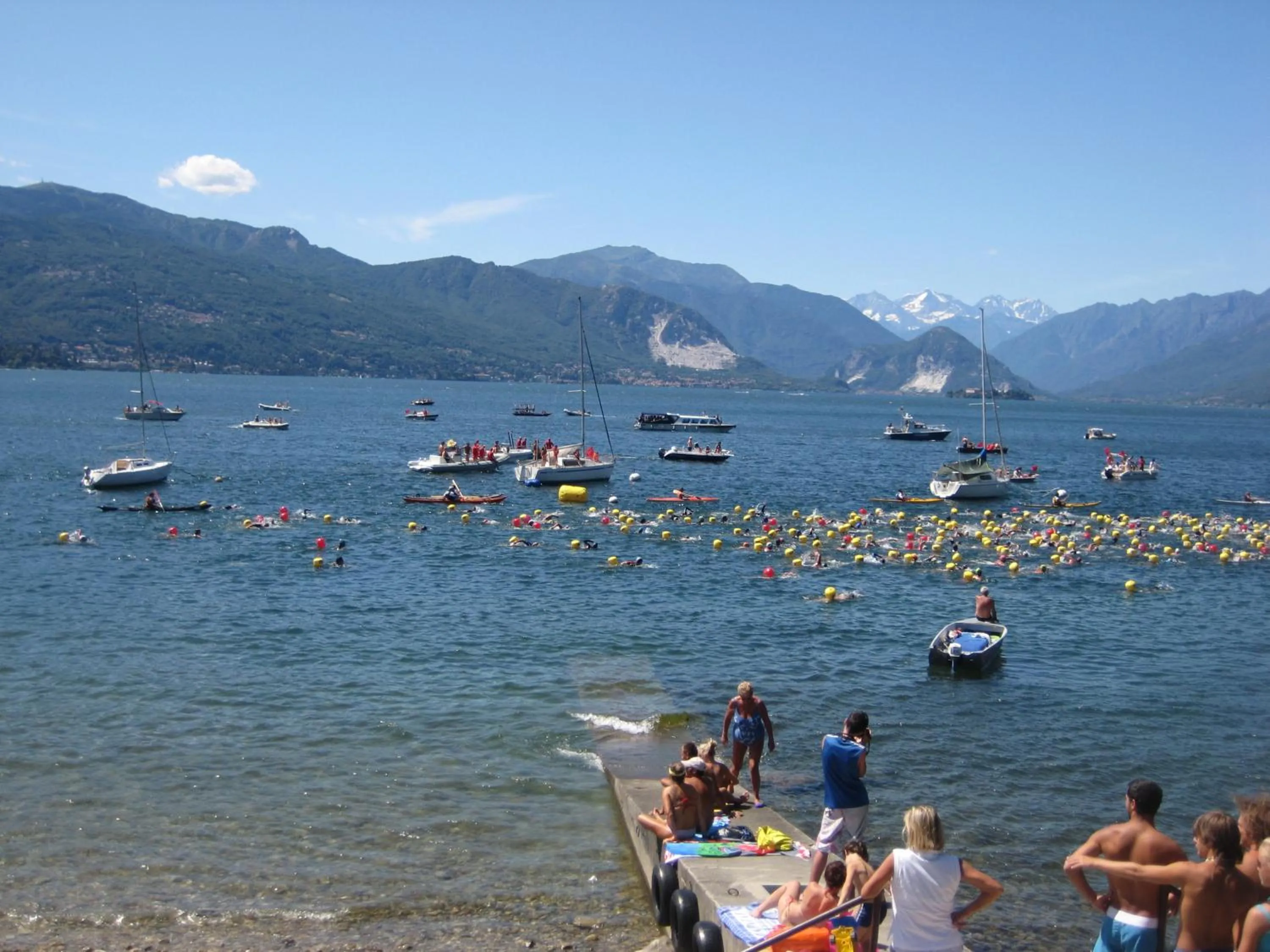Beach in Albergo Riva