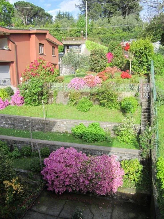 Garden view in Albergo Riva