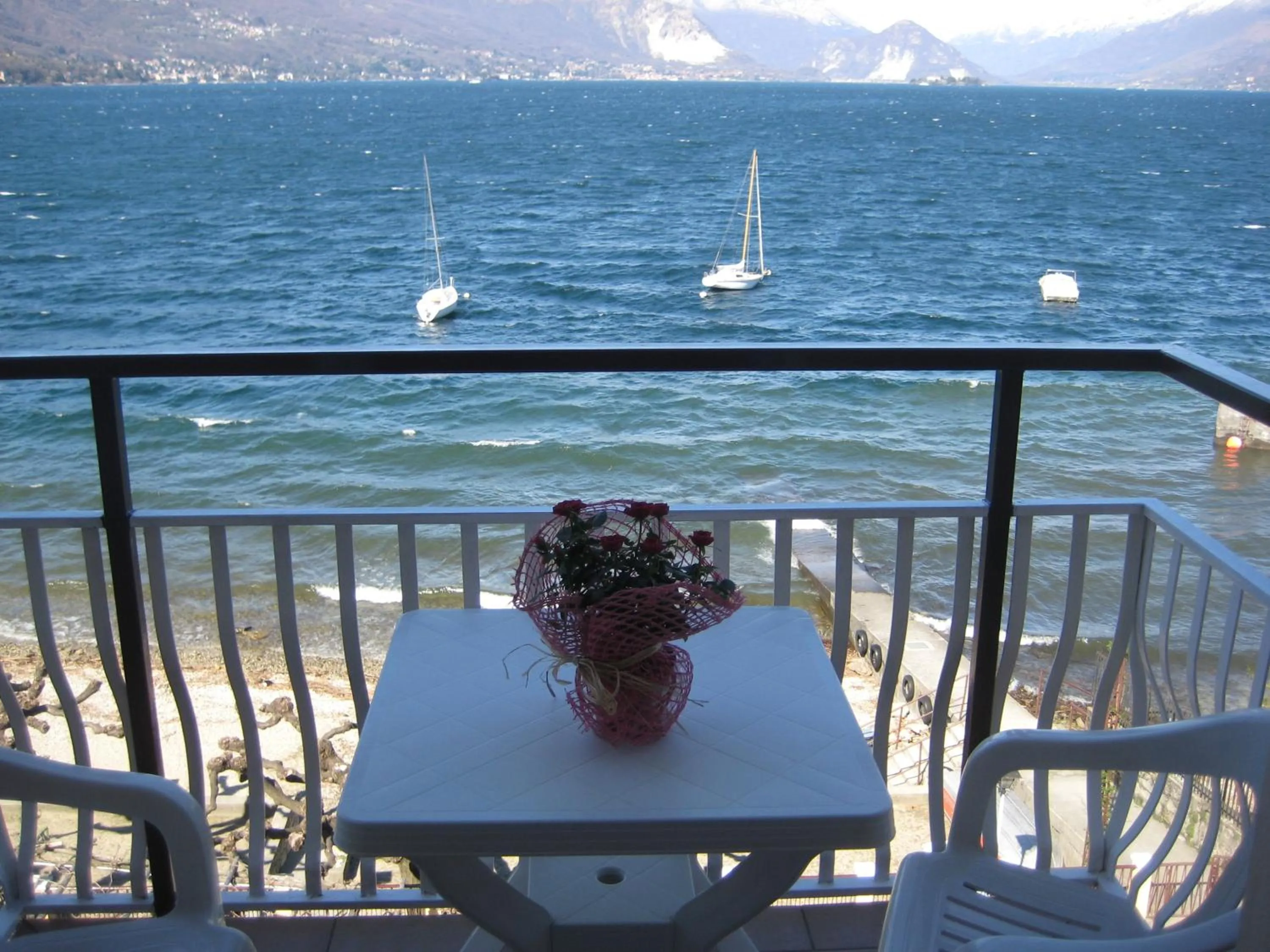 Balcony/Terrace in Albergo Riva