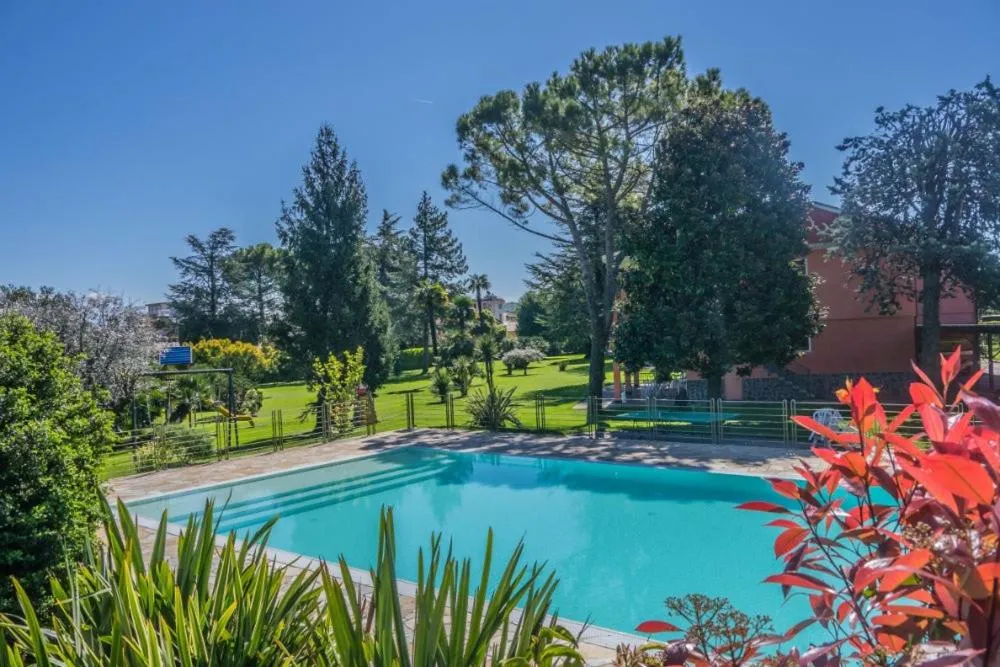 Pool view in Residence Oasi