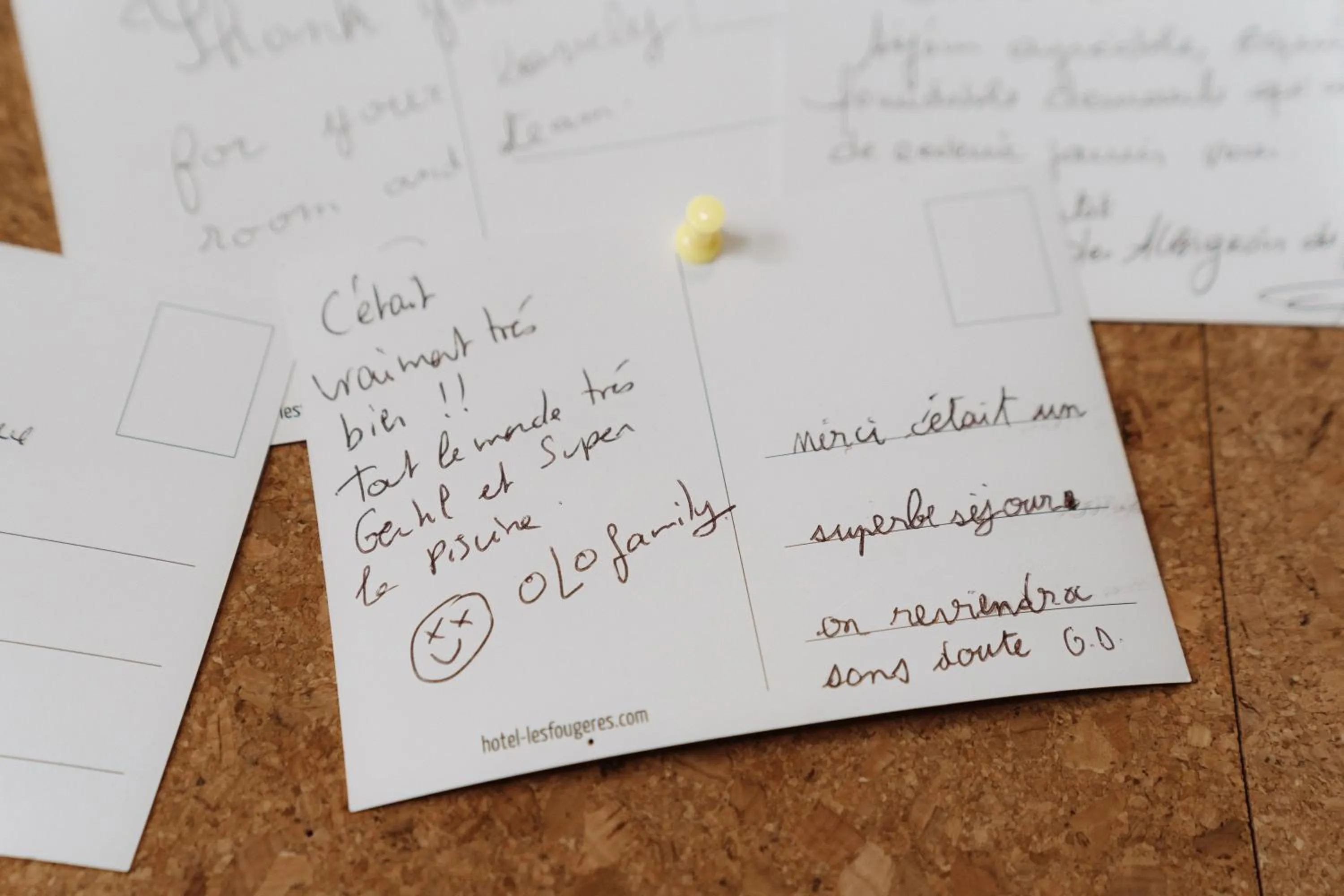 Text overlay in Hôtel Les Fougères - Hossegor