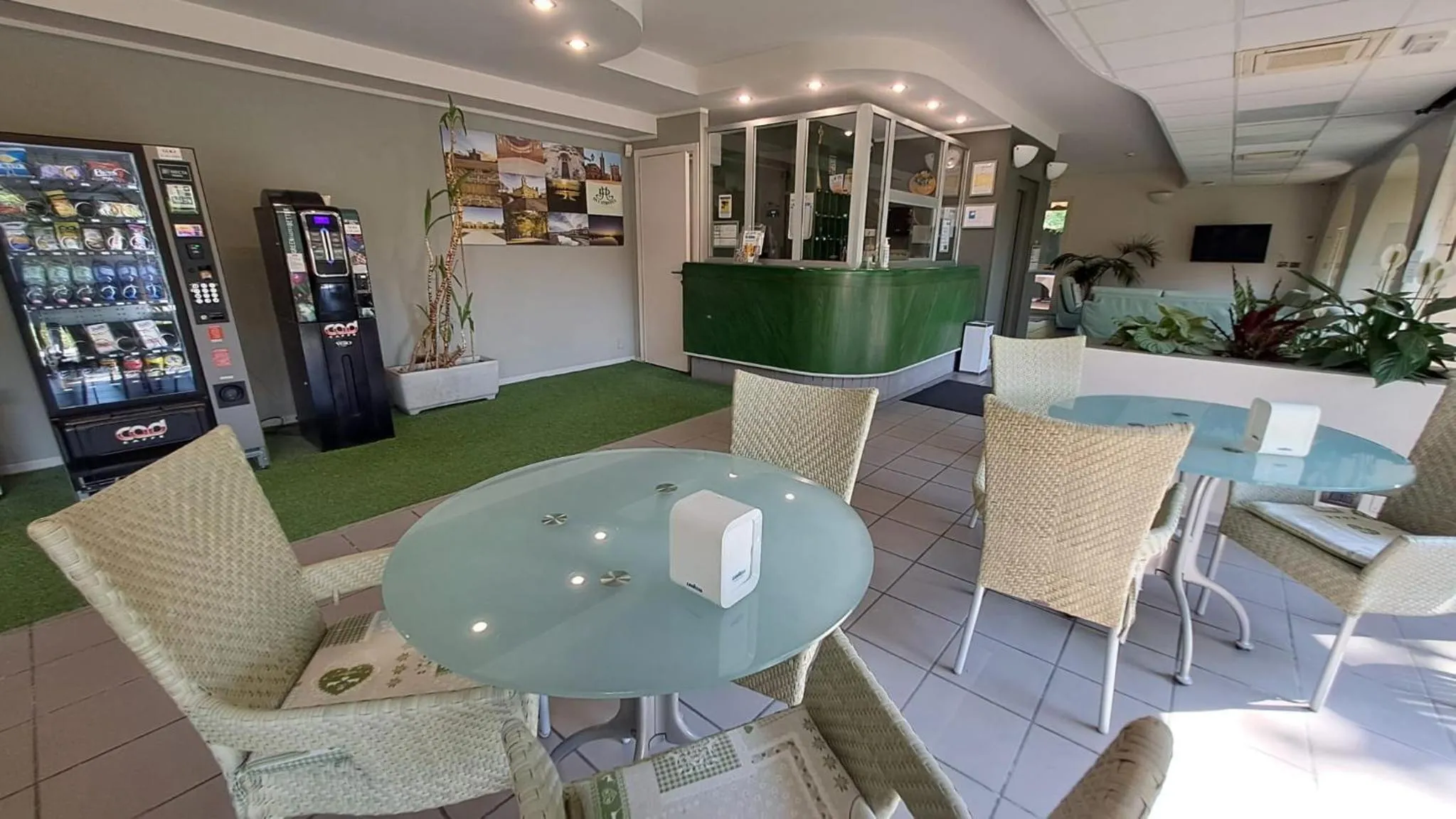 Seating area in Ducathotel