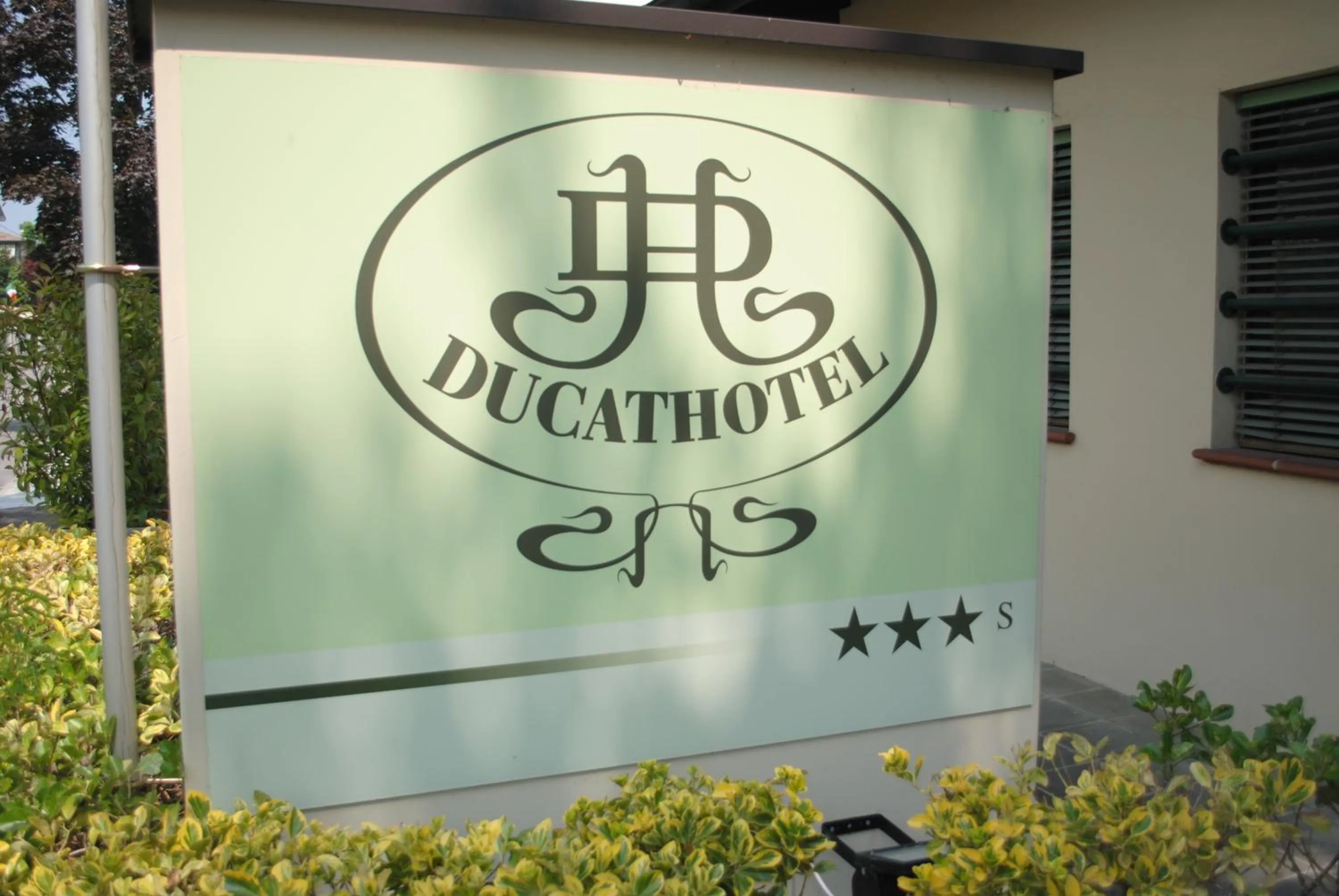 Property logo or sign in Ducathotel