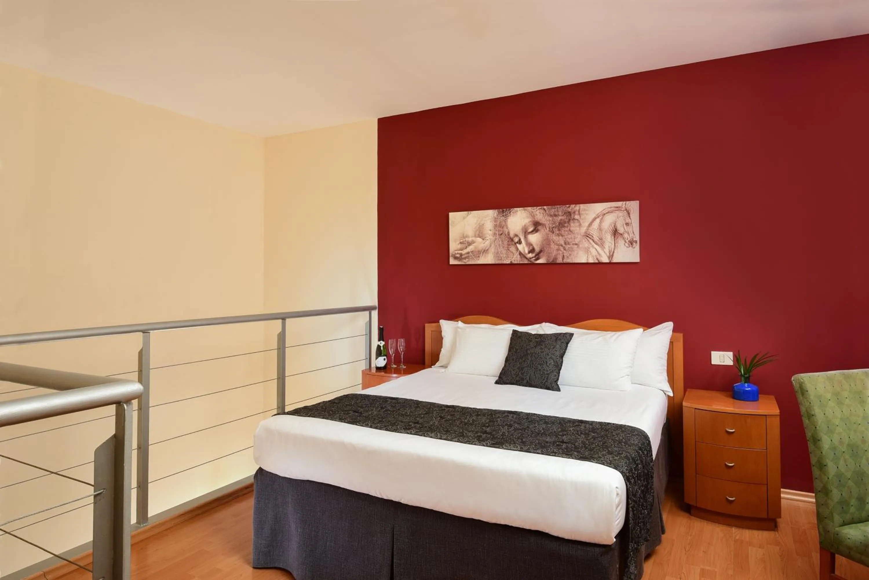 Bedroom in Arena Hotel by the Beach