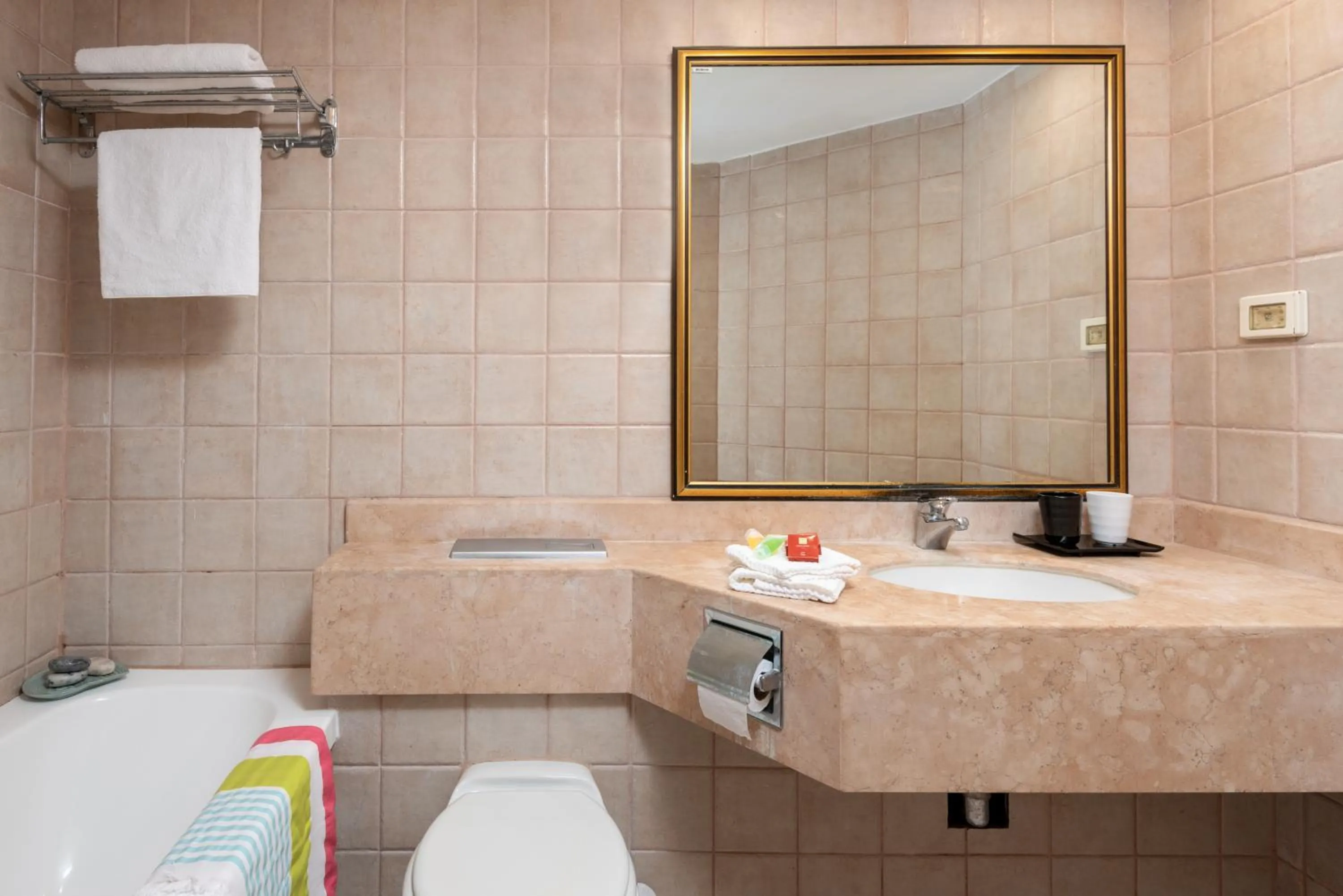 Bathroom in Arena Hotel by the Beach