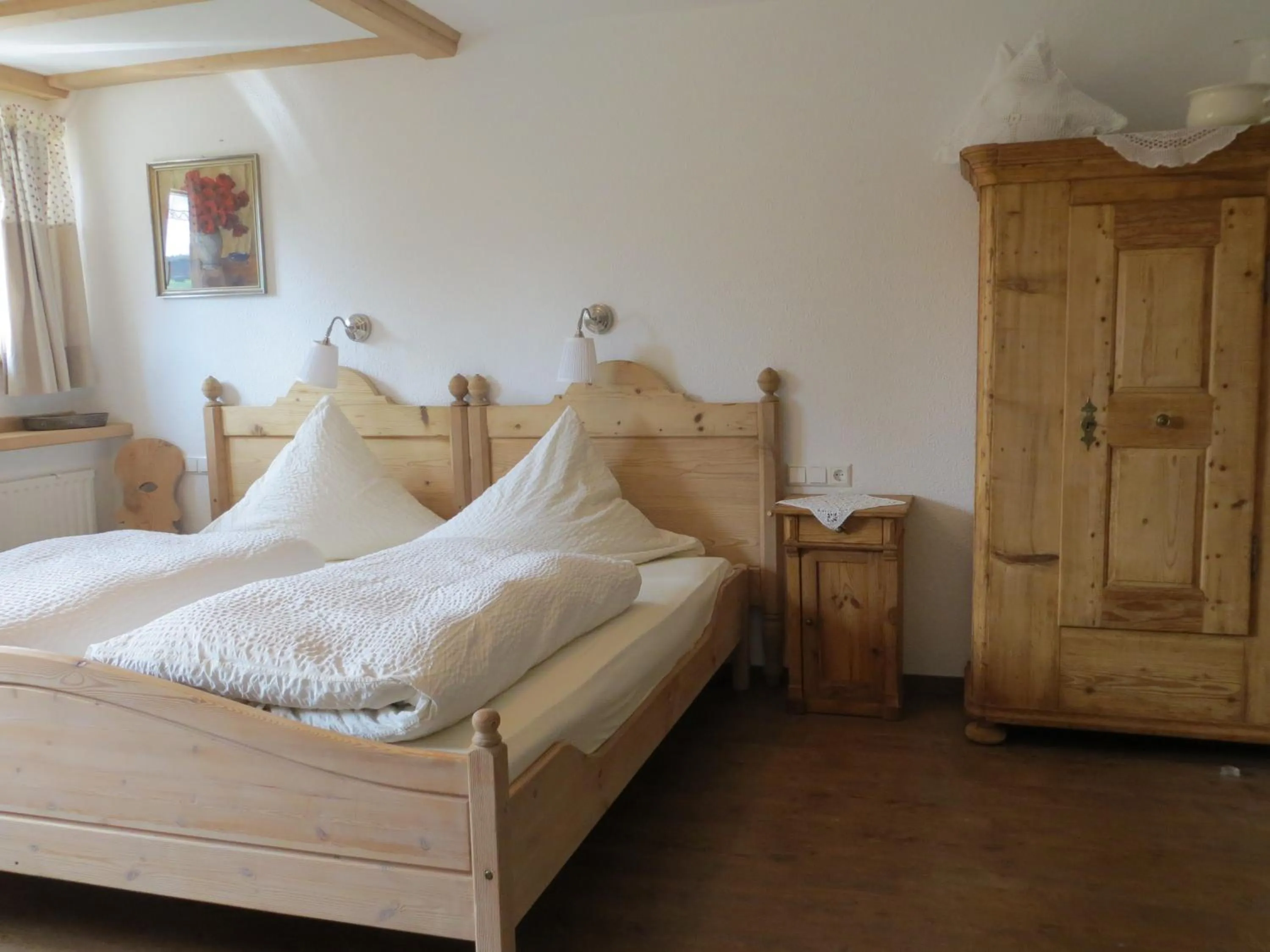 Bed in Pension Kramer