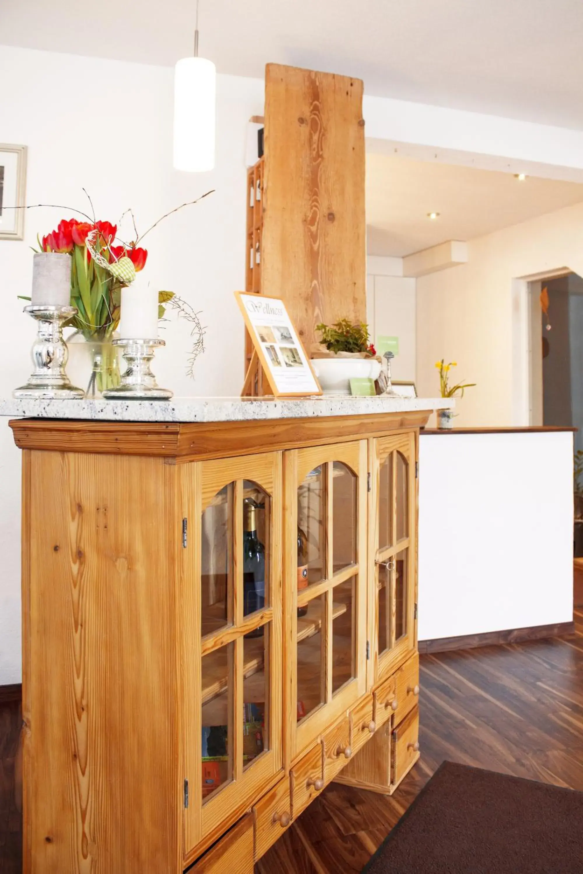 Lobby or reception in Pension Kramer Lobby or reception in Pension Kramer