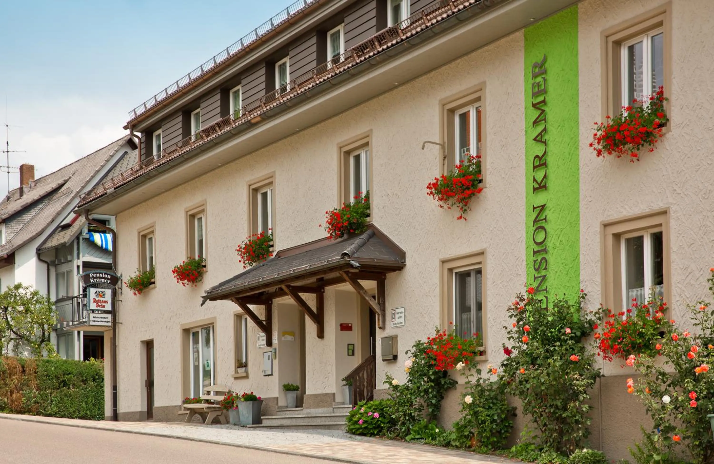 Property building in Pension Kramer