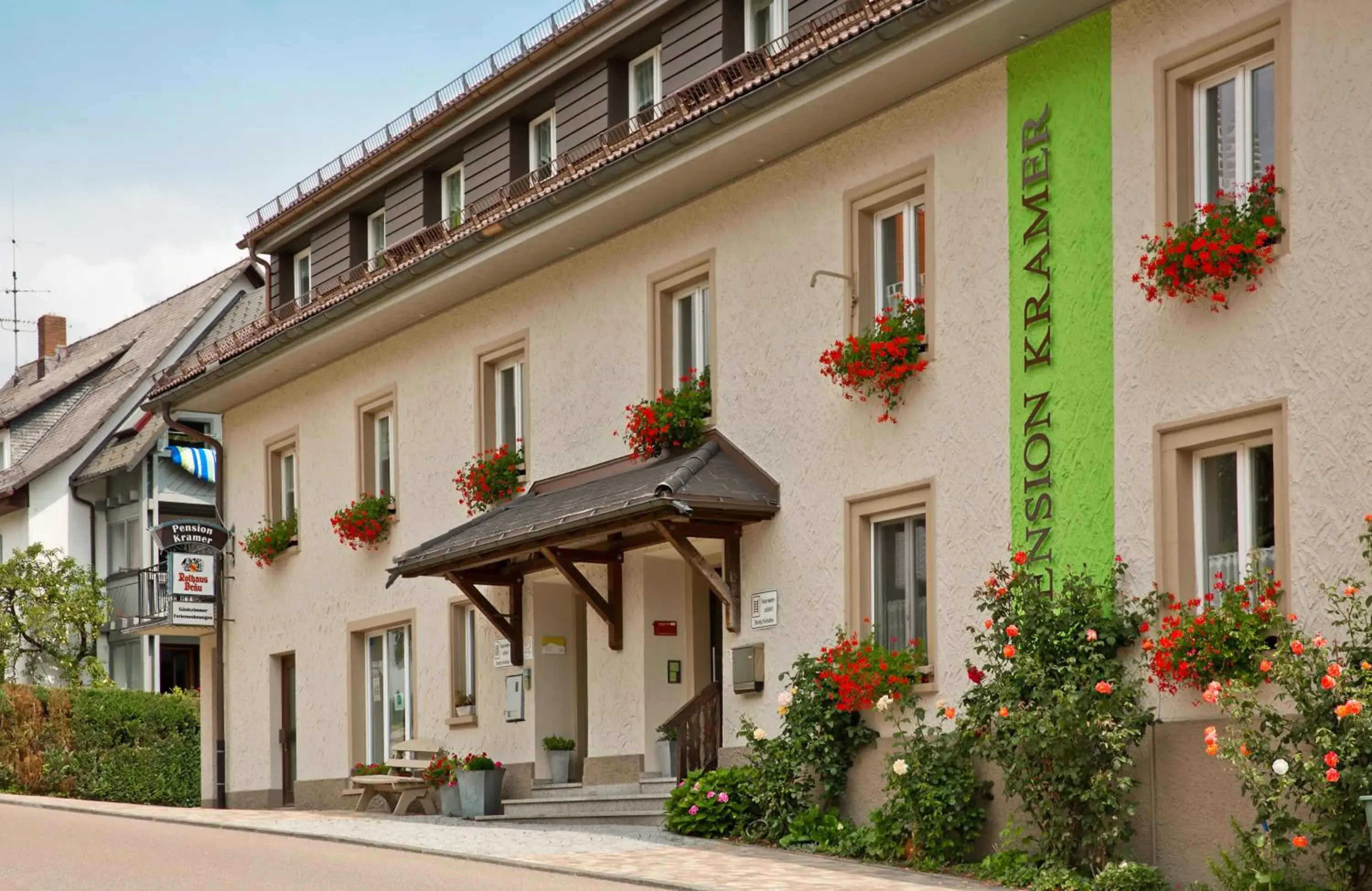 Property building in Pension Kramer Property building in Pension Kramer