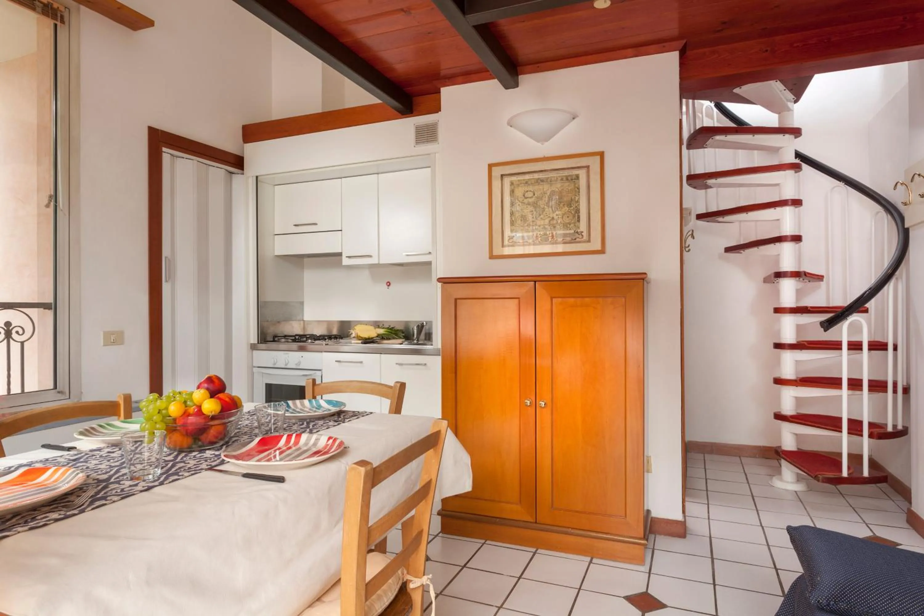 Kitchen or kitchenette in Residenza Villa Lidia