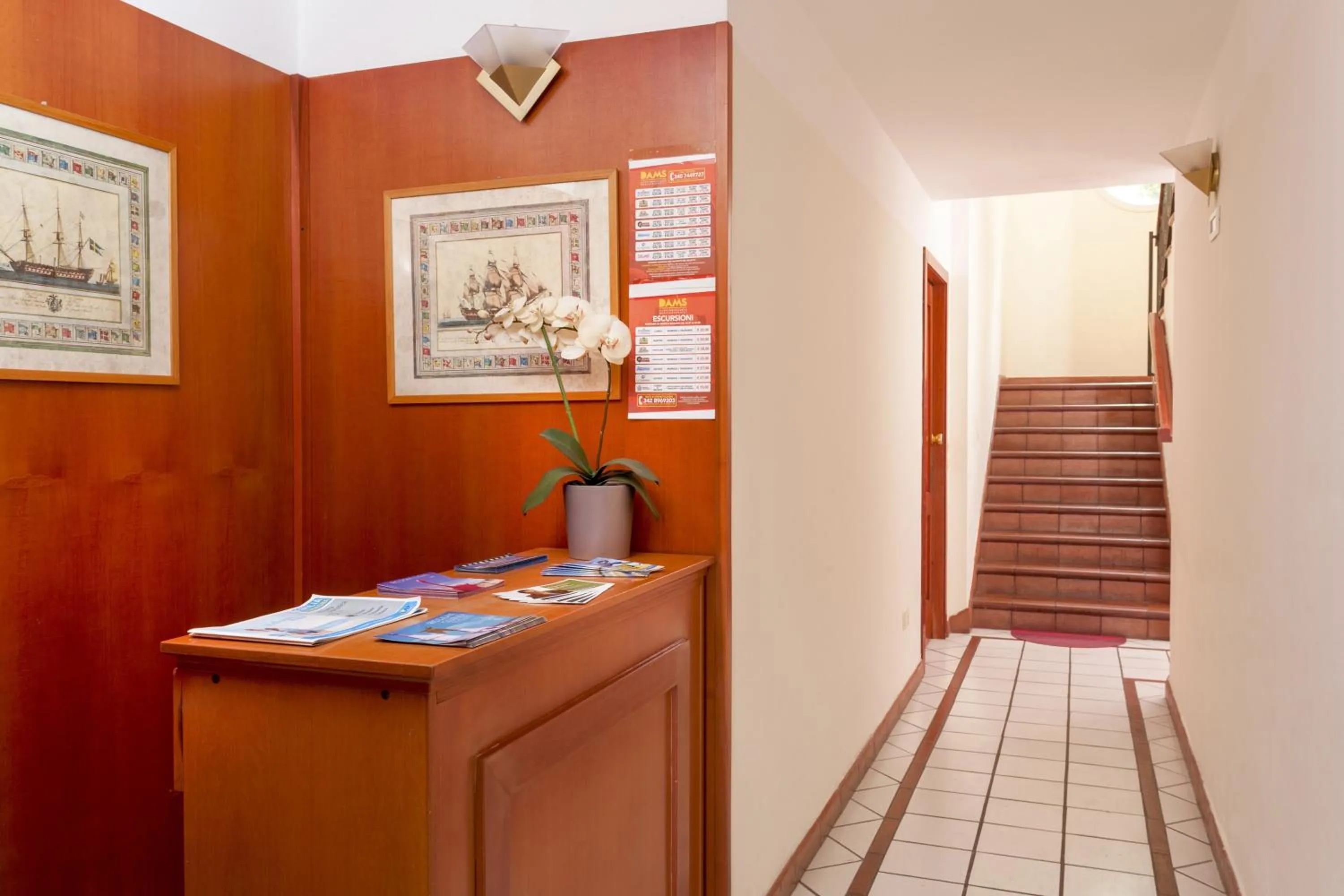 Lobby or reception in Residenza Villa Lidia