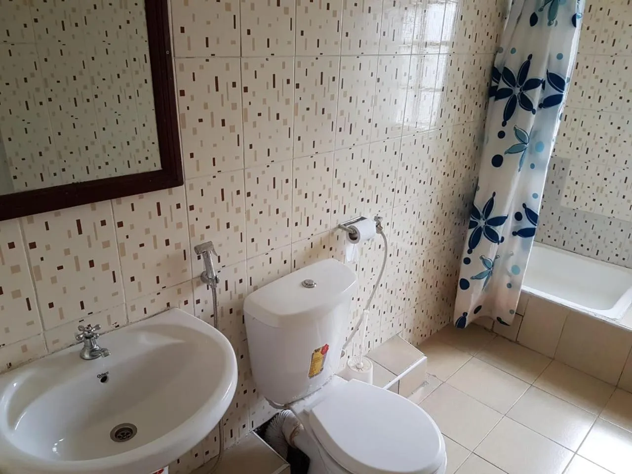 Toilet in Hotel Embassy