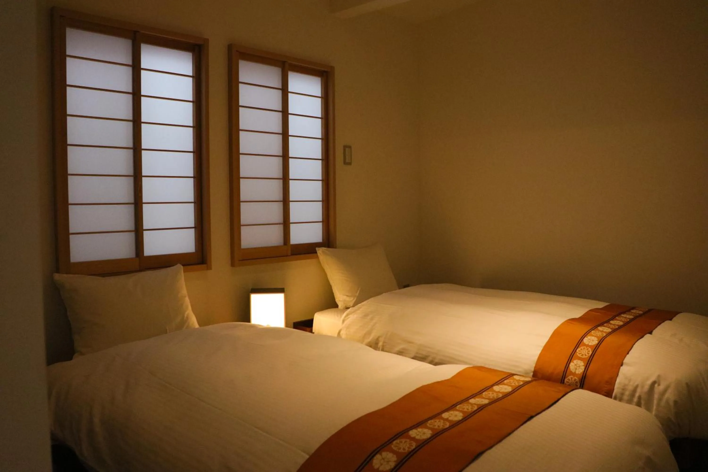 Bed in Ito Ryokan