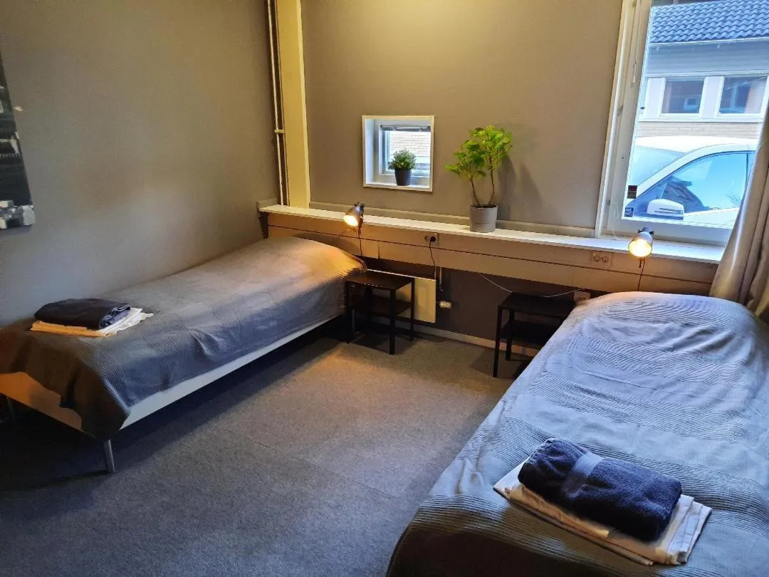 Bed in Vandrarhem Uppsala - Portalgatan