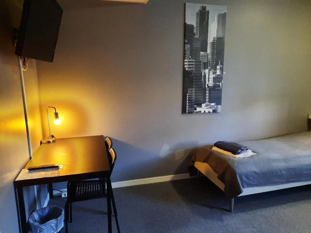 Bed in Vandrarhem Uppsala - Portalgatan