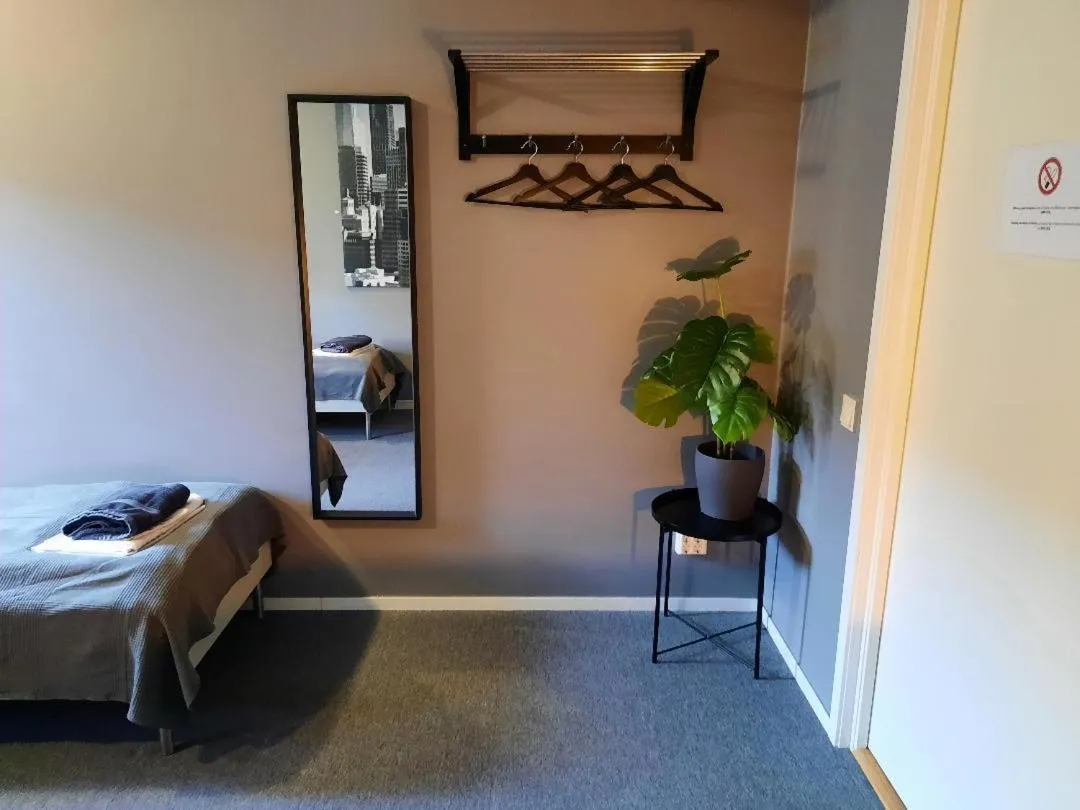 Bed in Vandrarhem Uppsala - Portalgatan