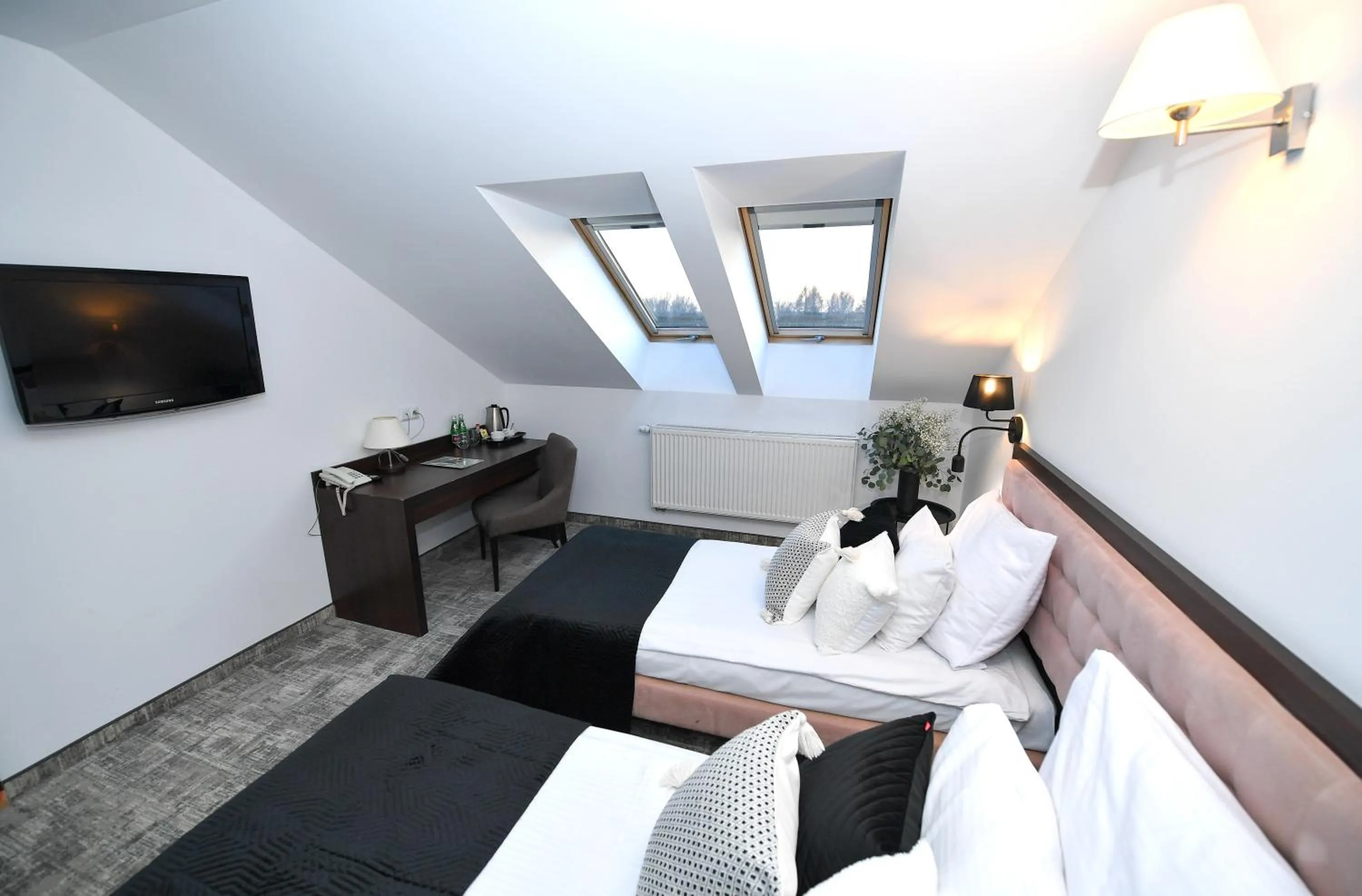 Bed in Hotel Focus Centrum Konferencyjne