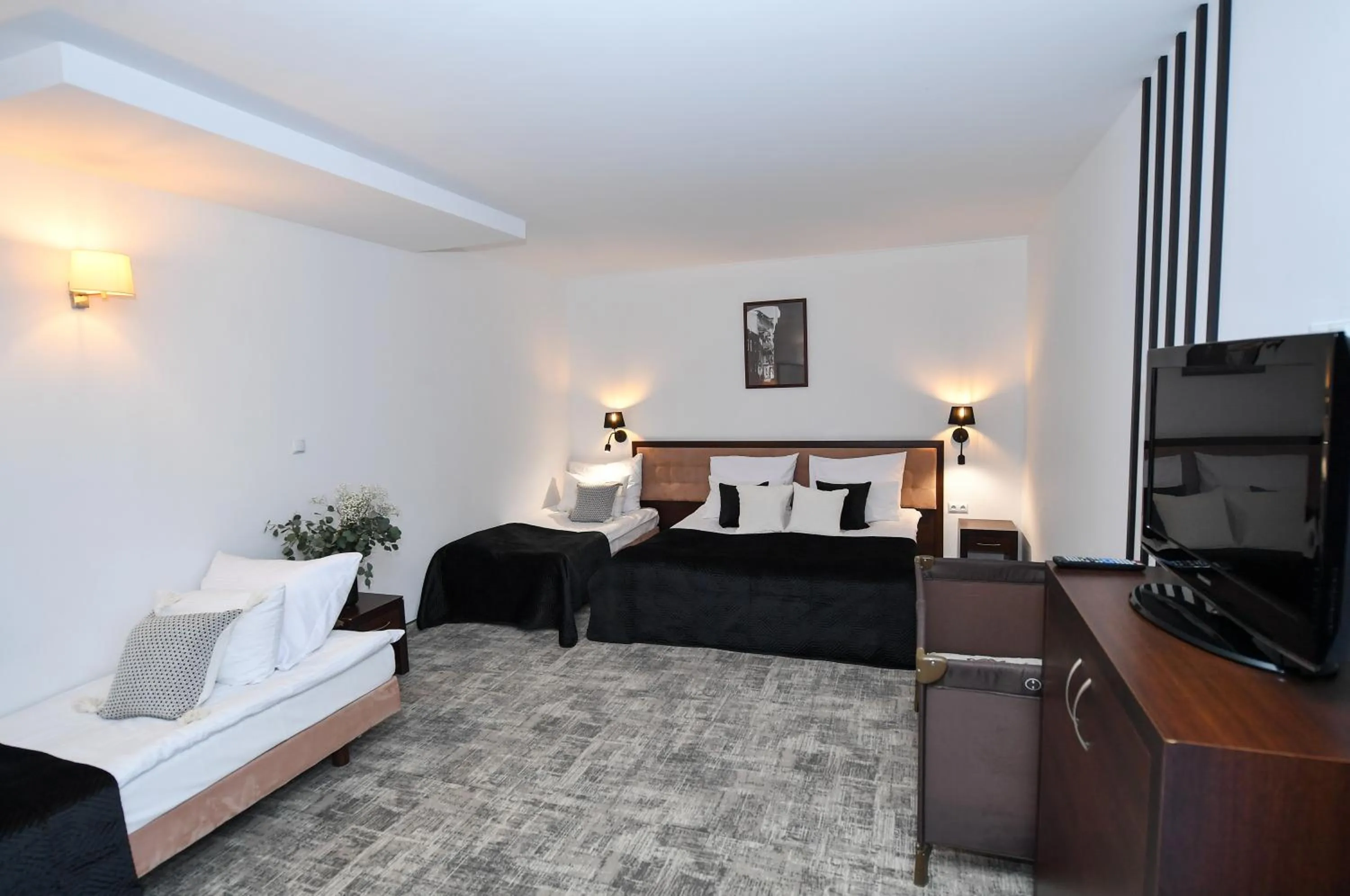 Bed in Hotel Focus Centrum Konferencyjne