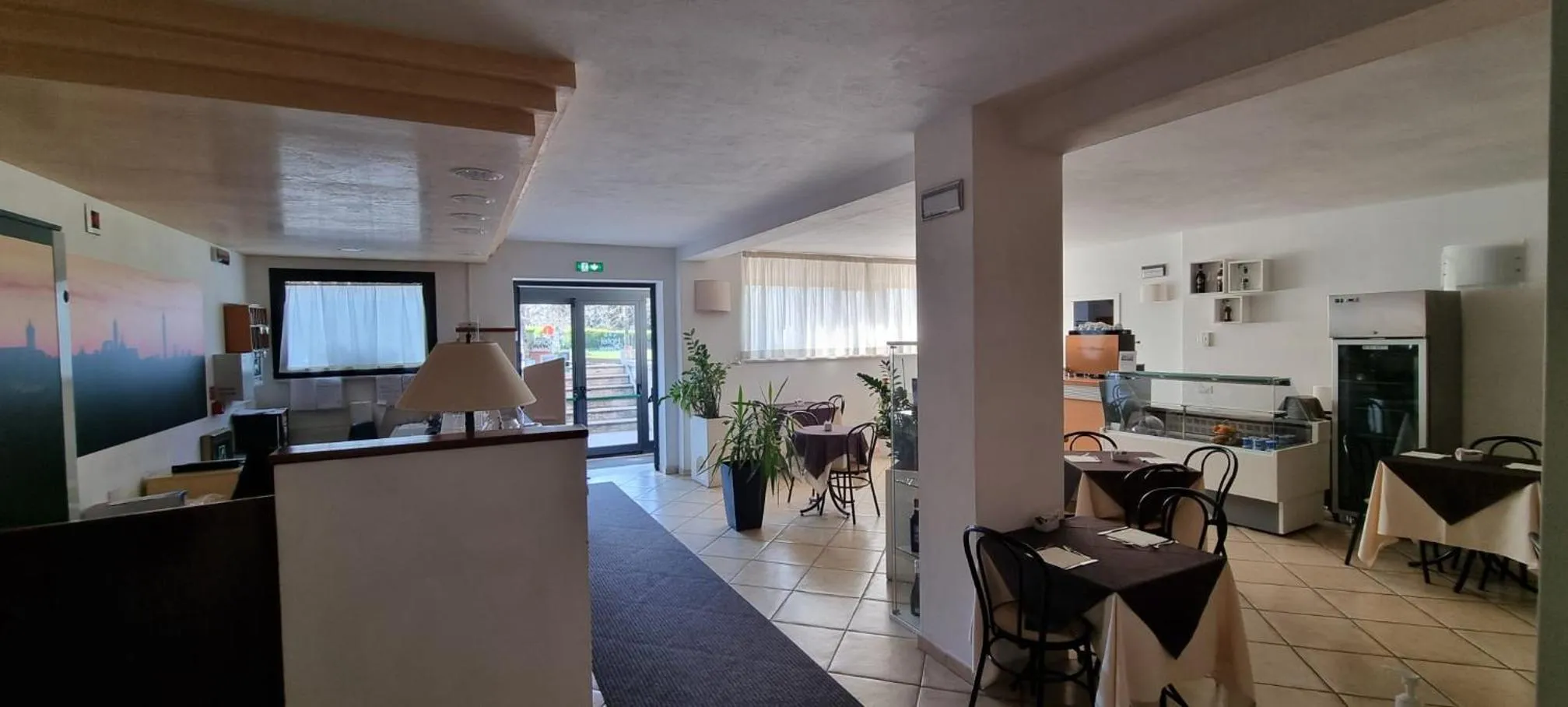 Lobby or reception in Hotel I Platani