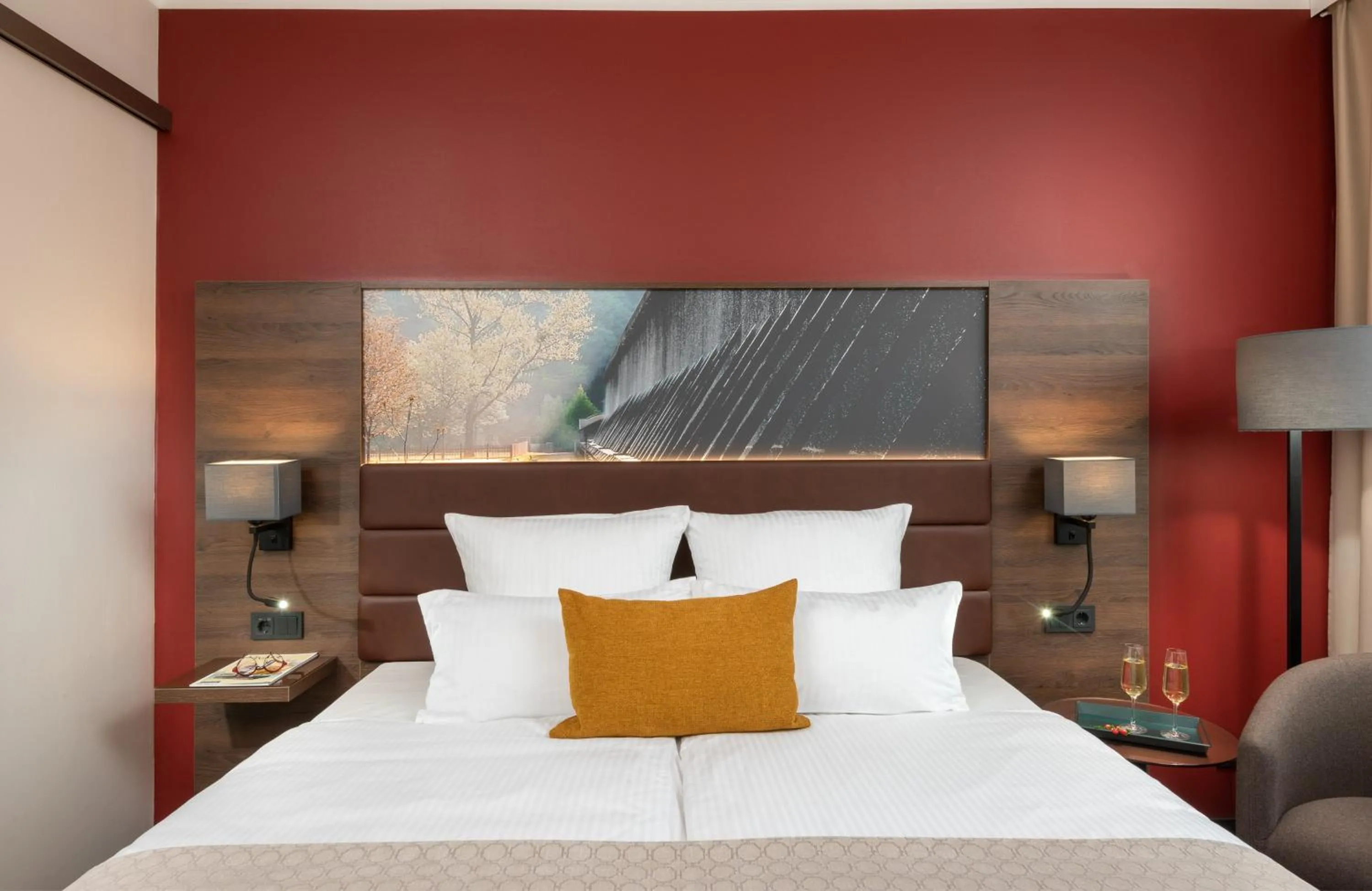 Photo of the whole room, Bed in Leonardo Hotel Bad Kreuznach