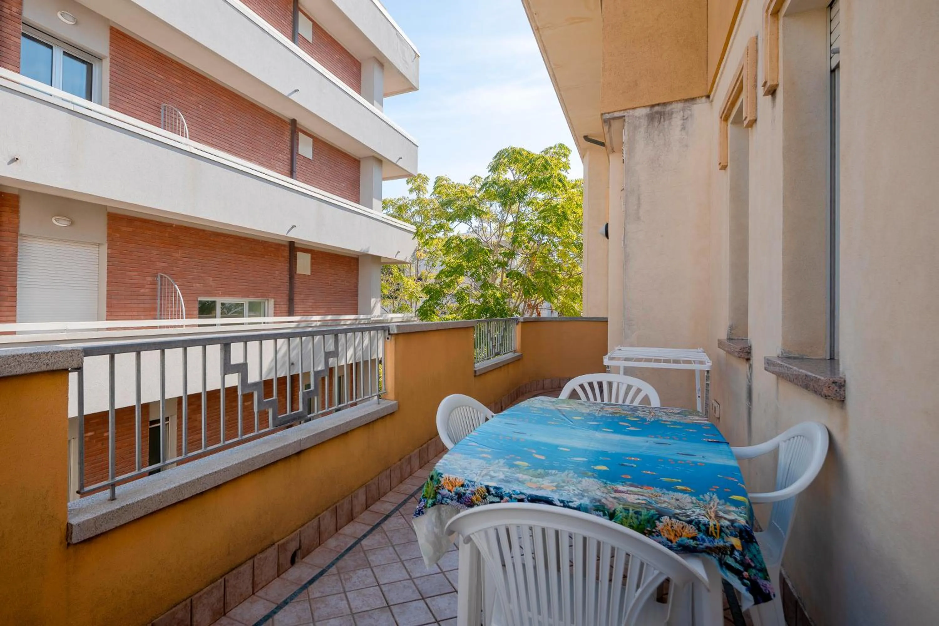 Balcony/Terrace in Residenza Raggio