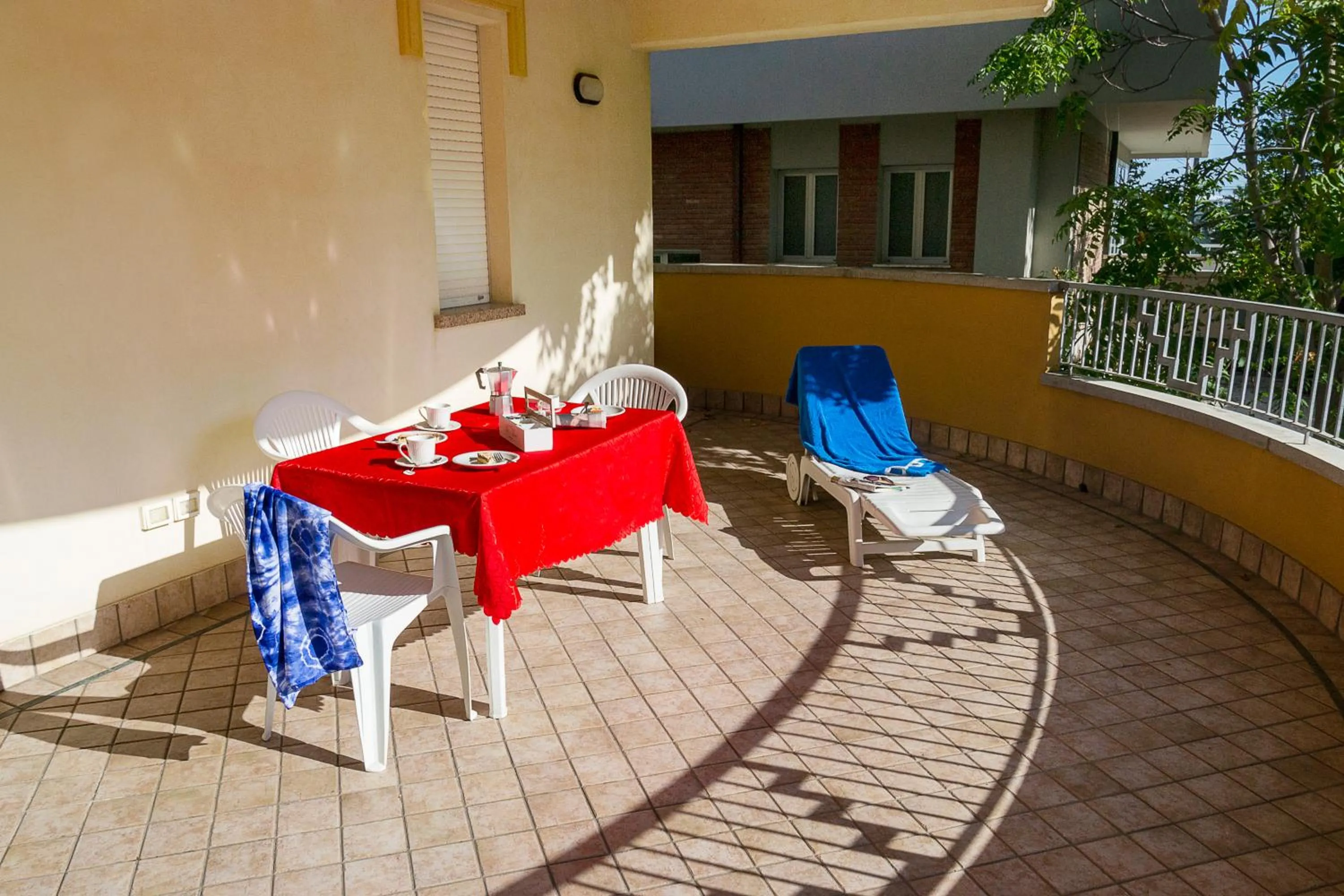 Balcony/Terrace in Residenza Raggio