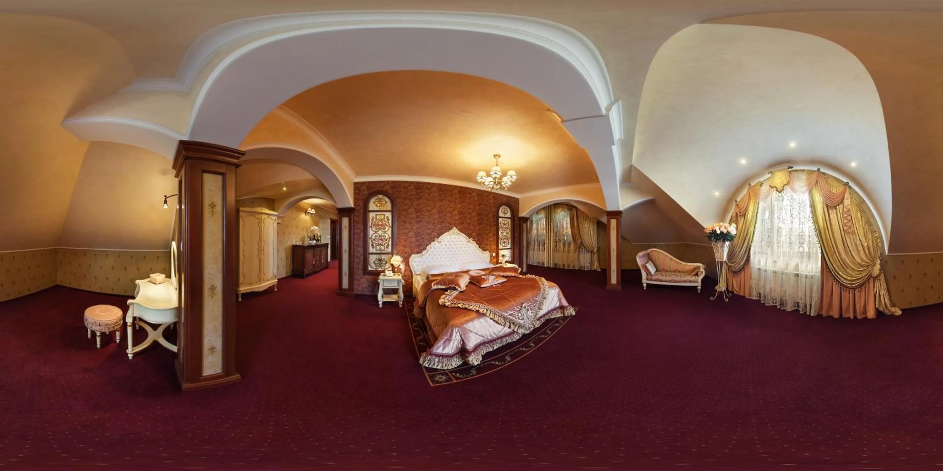 Bed in Hotel Elefant