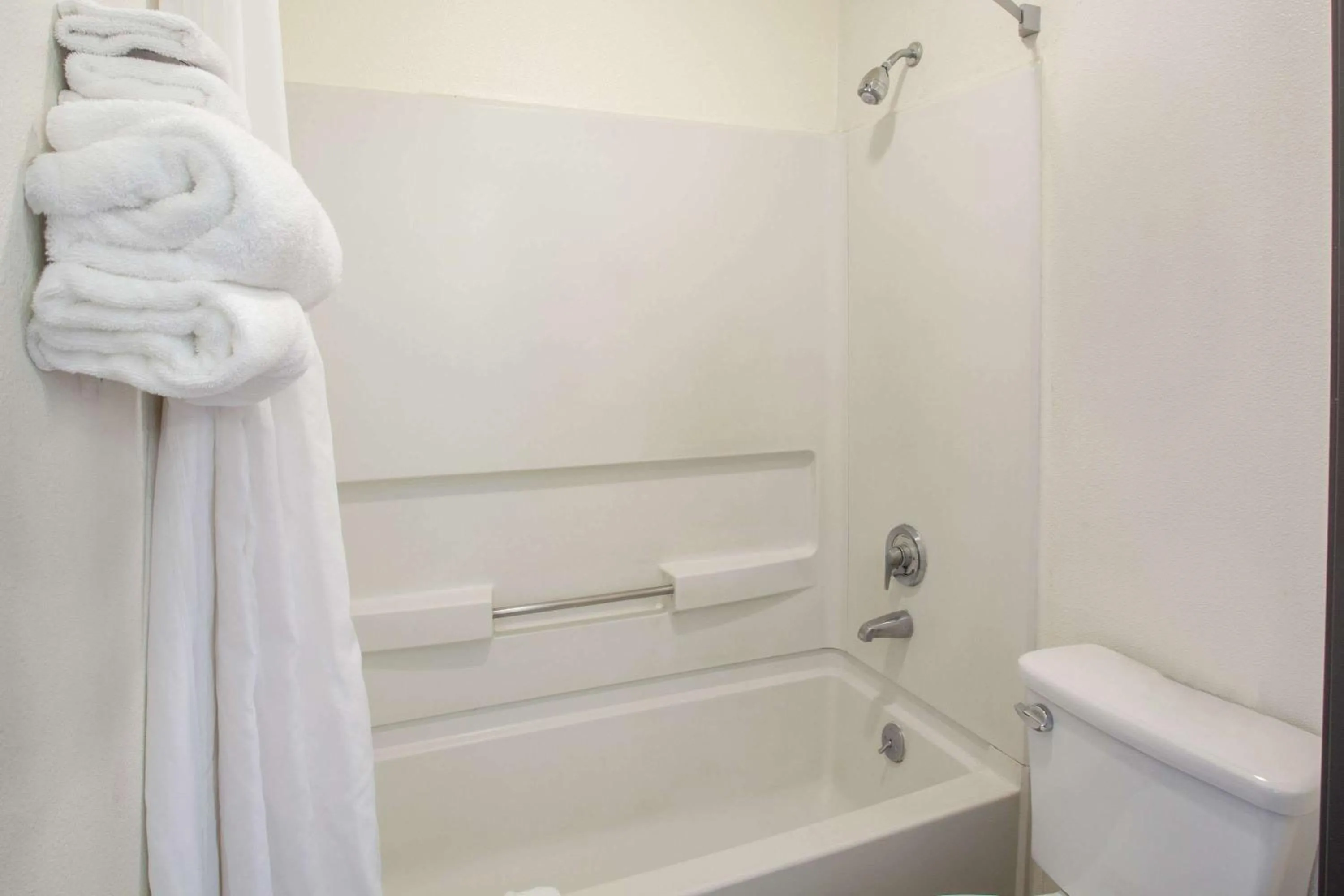 Bathroom in Super 8 by Wyndham Selma/Fresno Area