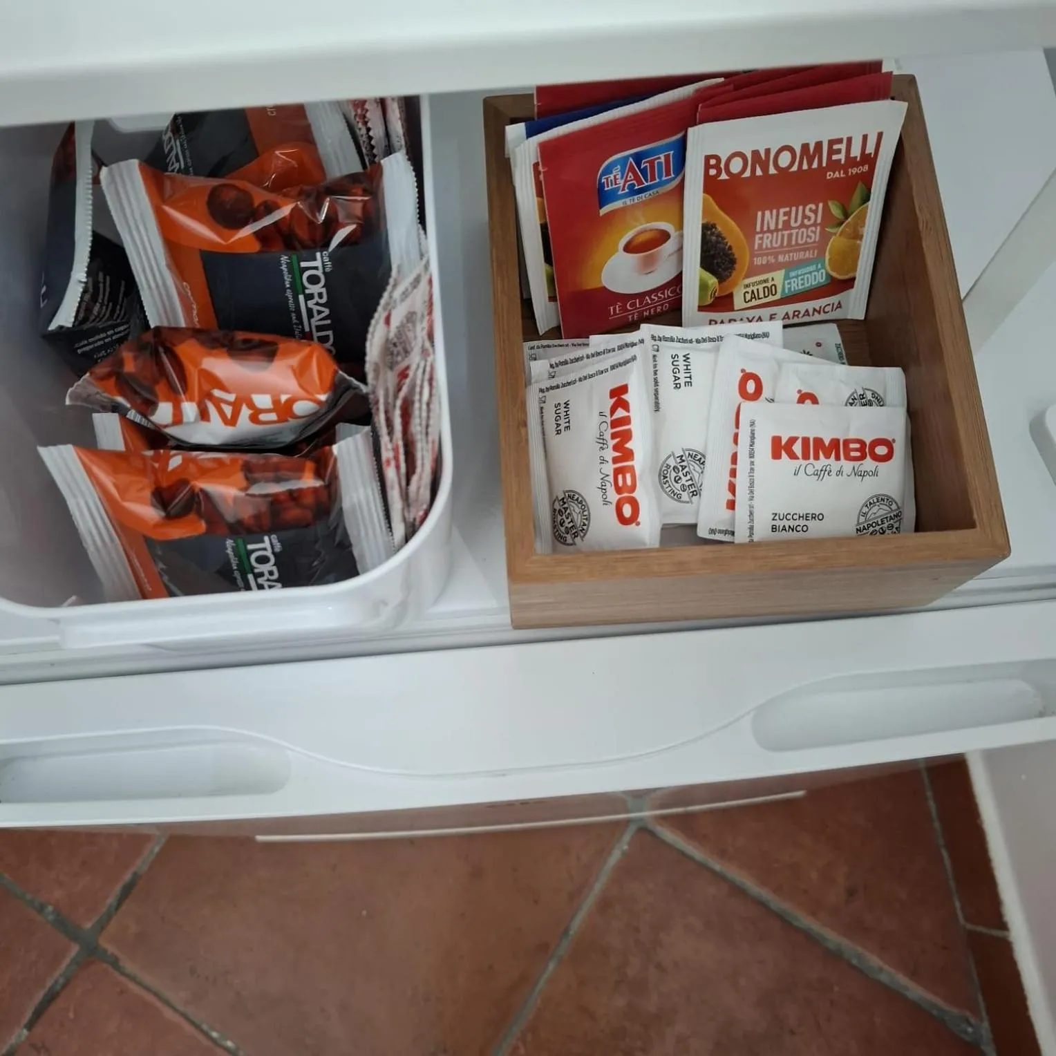 Food and drinks in Home Marty