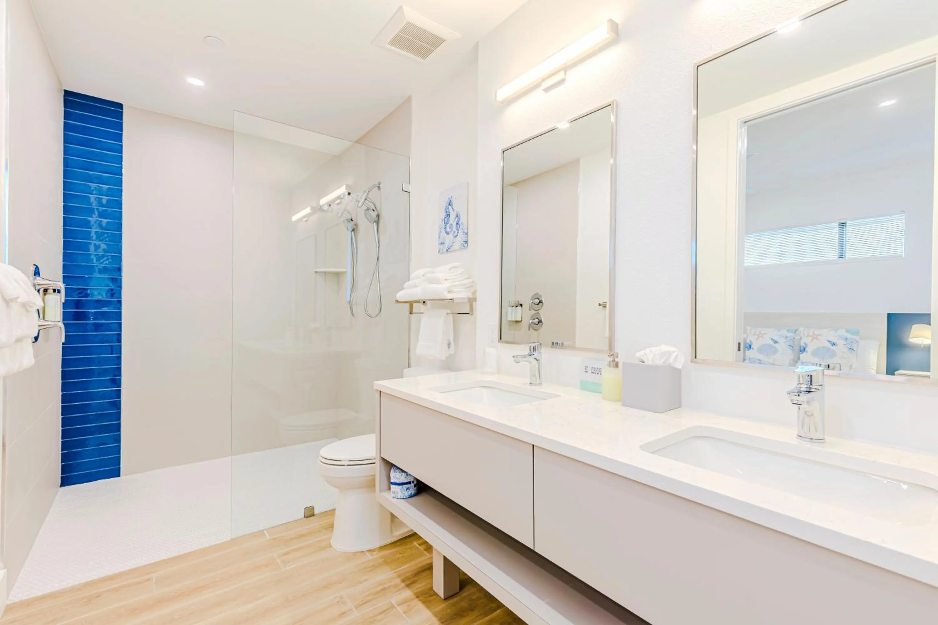 Shower in Shalimar Beach Resort