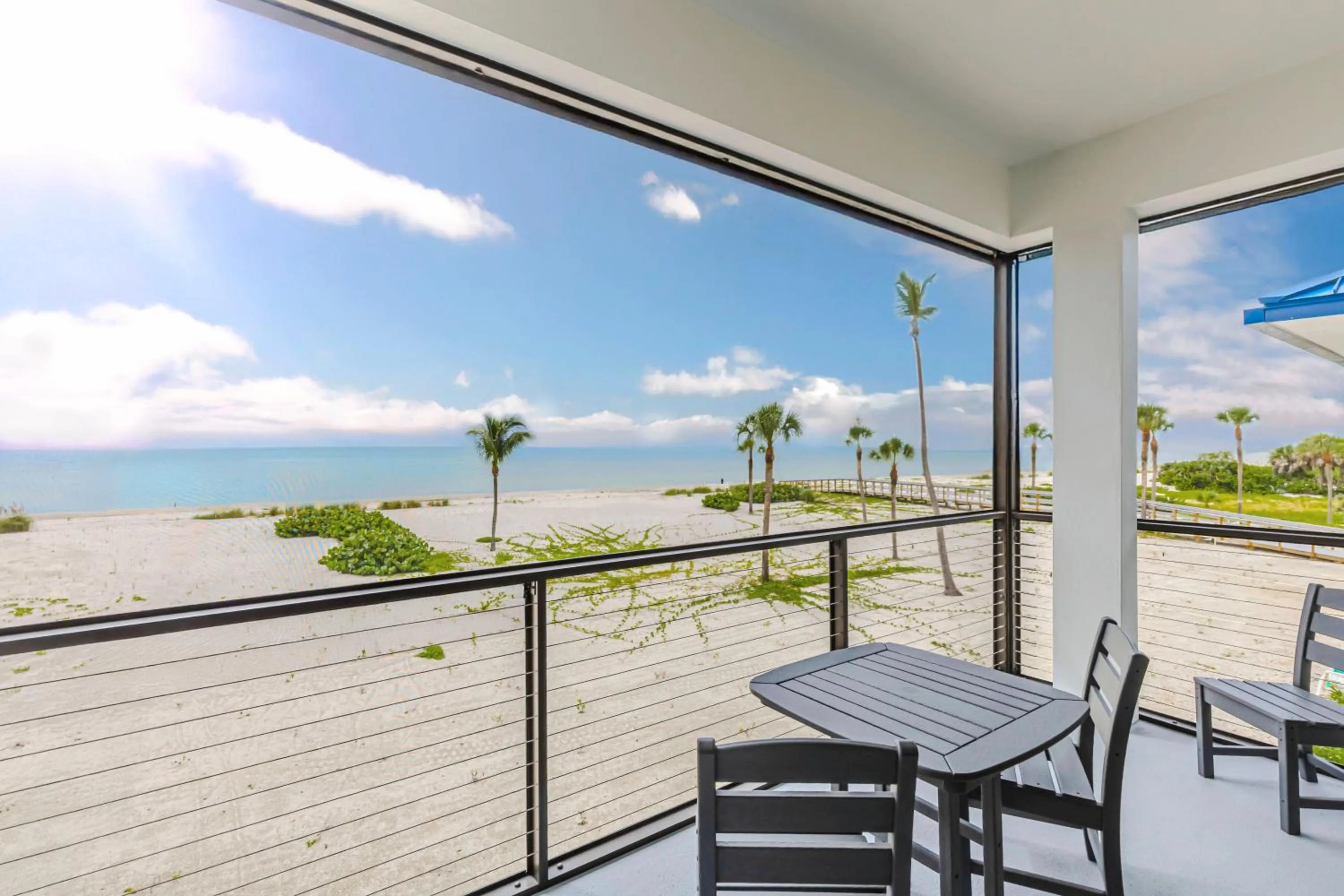 Patio in Shalimar Beach Resort