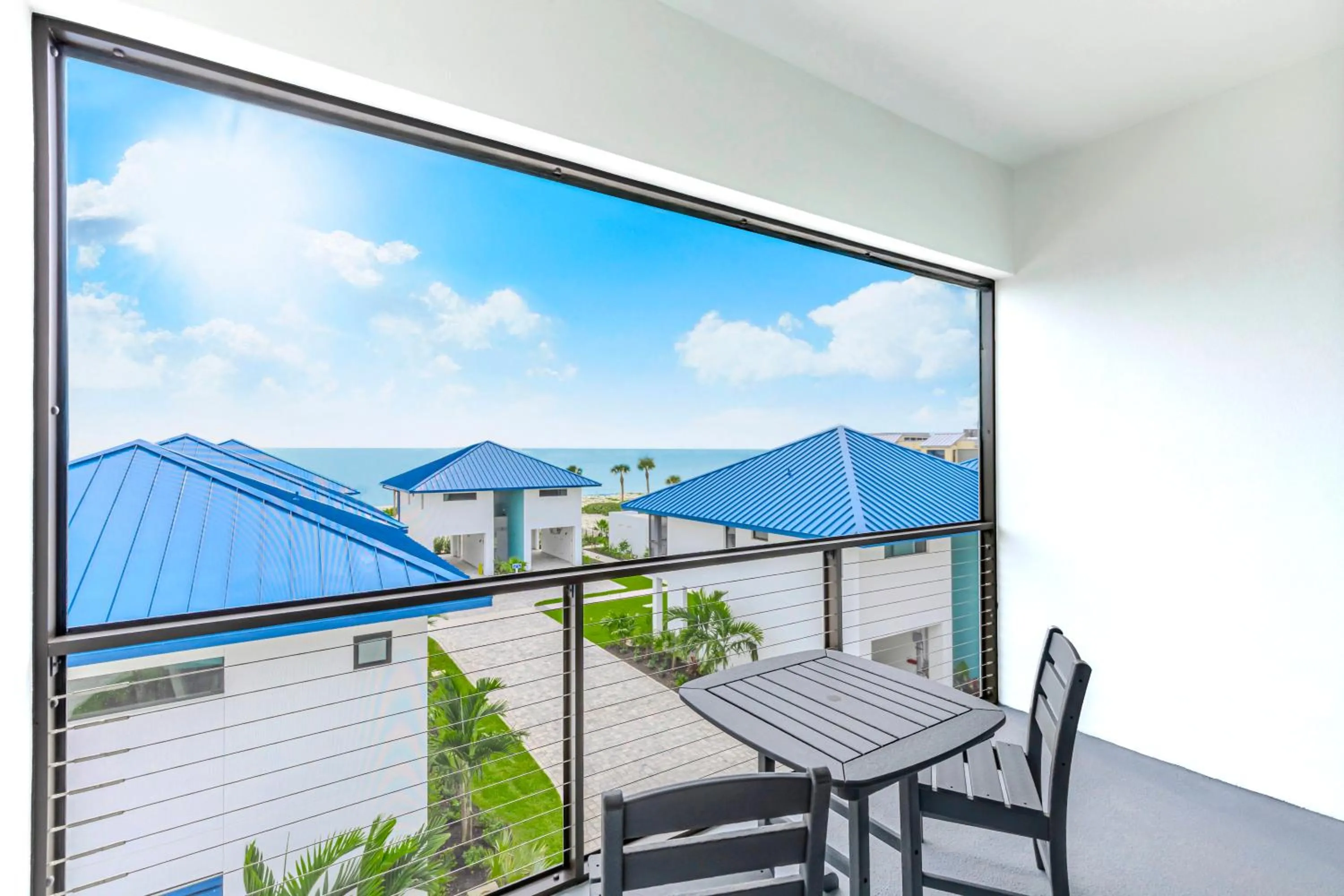 Patio in Shalimar Beach Resort