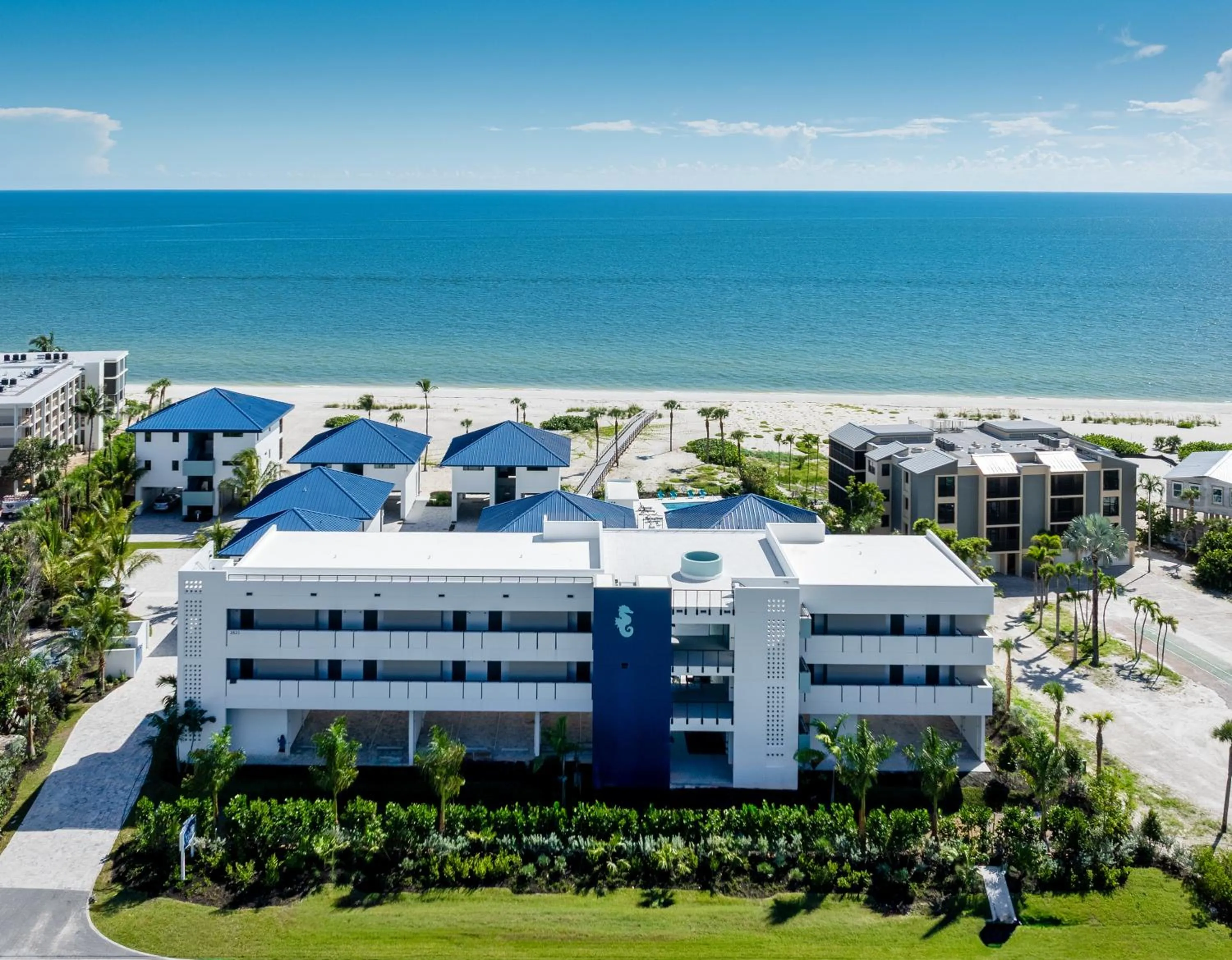 Bird's eye view in Shalimar Beach Resort