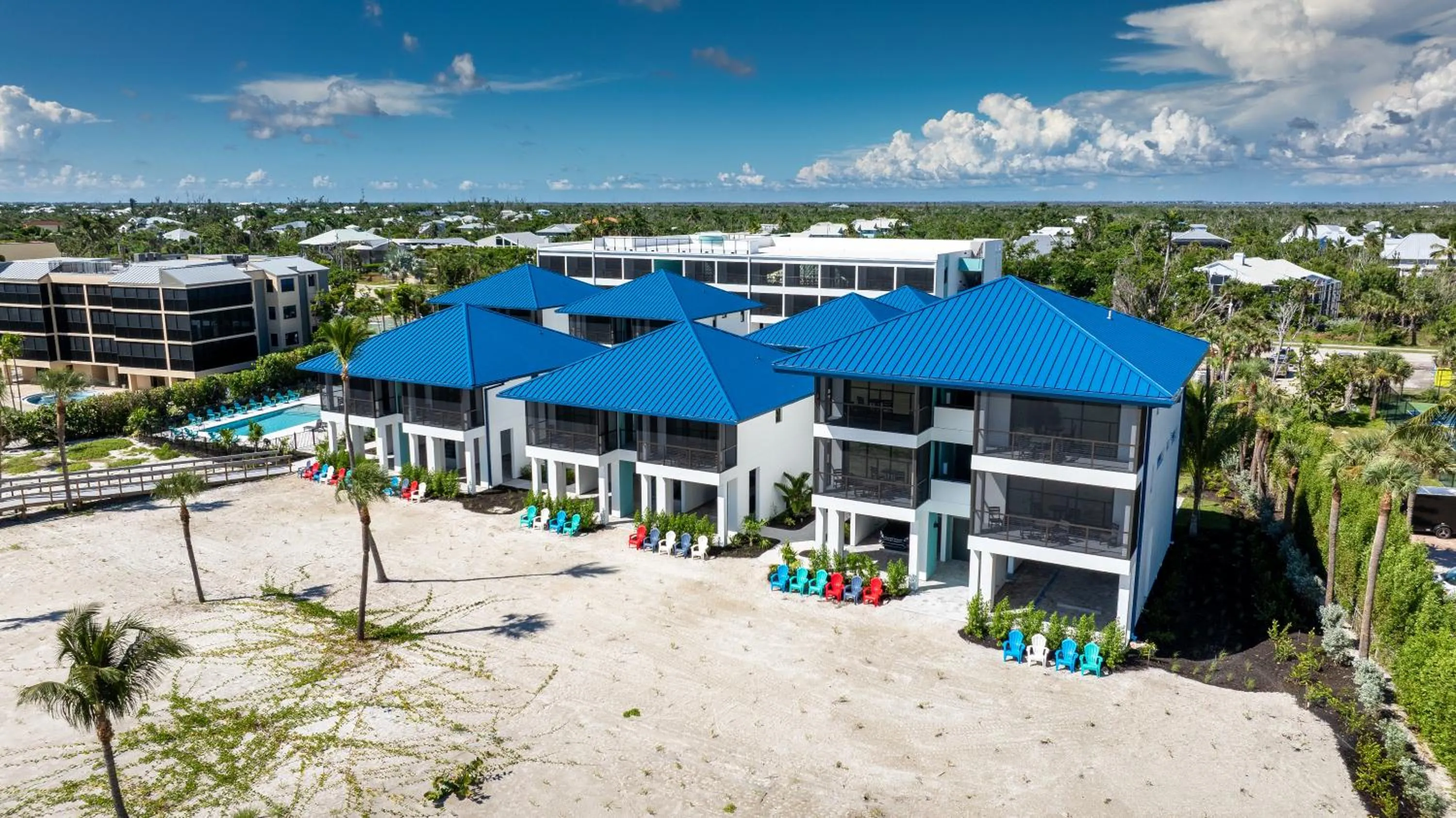 Property building in Shalimar Beach Resort