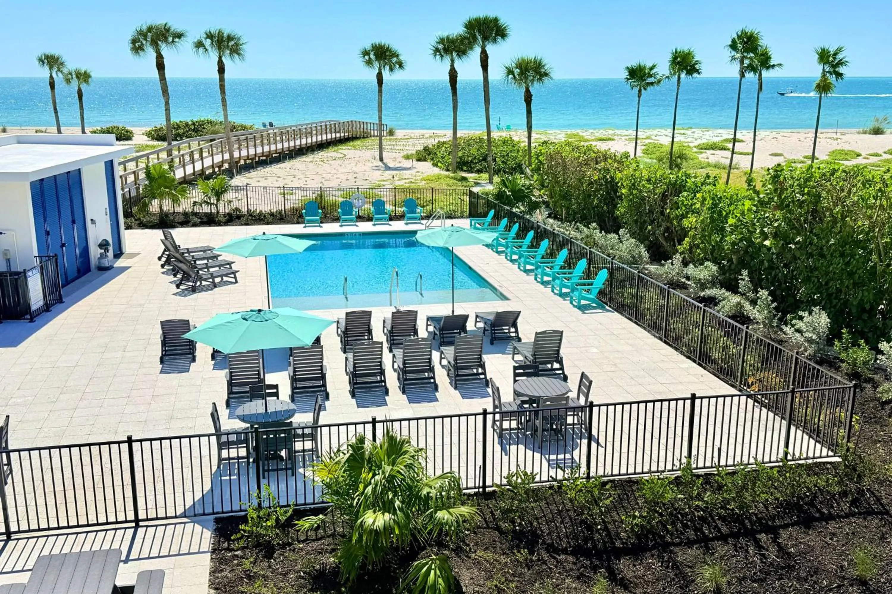 Patio in Shalimar Beach Resort
